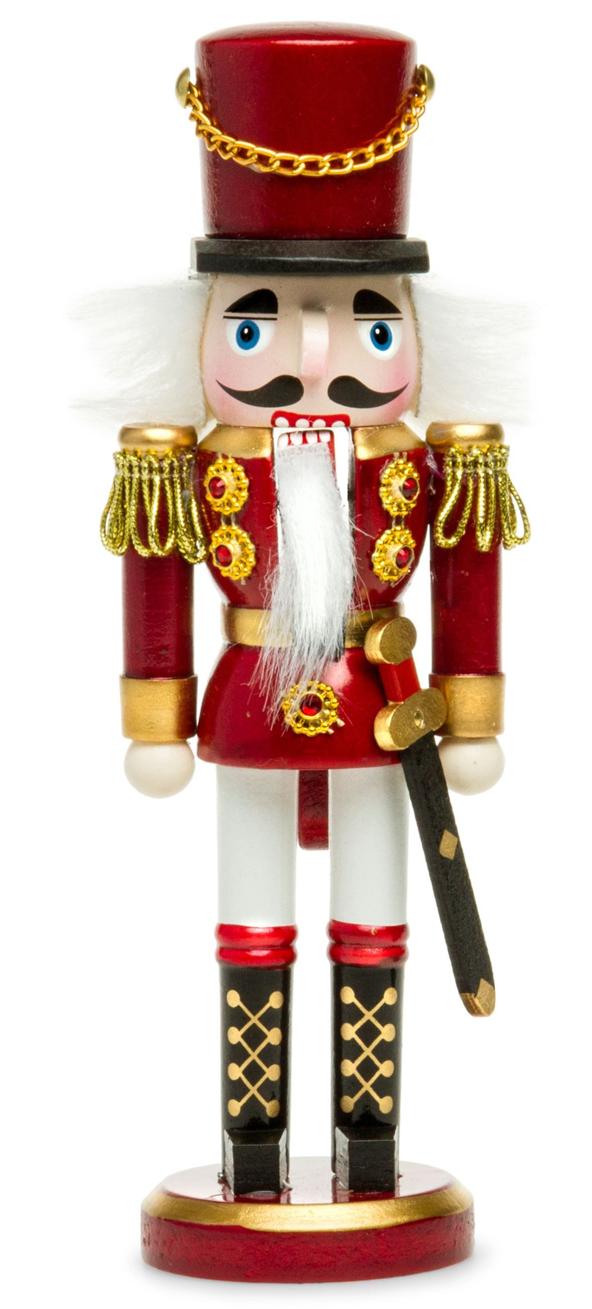 Weihnachtsfigur NK-I Deko Nussknacker Figur aus Holz verschiedene Motive 3 Größen