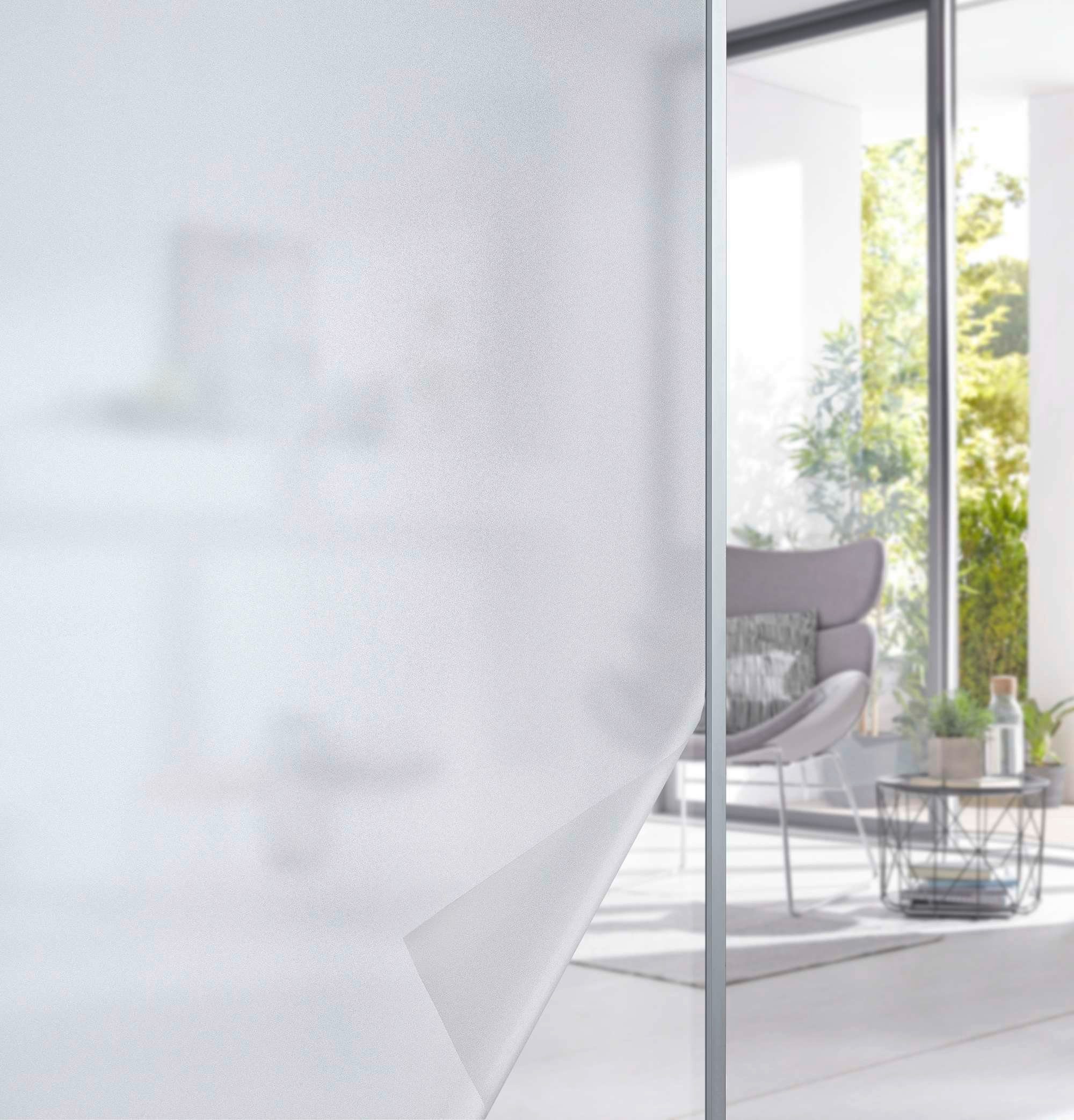 Fensterfolie, Klemmfix, glatt, Sichtschutzfolie Anti statische Haftung Folie  selbsthaftend Länge 200 cm 201916001 online kaufen | OTTO