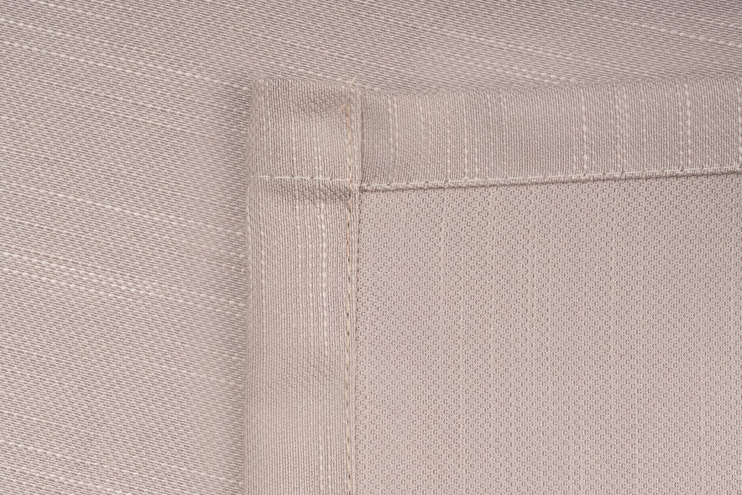 Vorhang Balance, ondeco, verdeckte Schlaufen St), Schlaufenschal (1 Cappuccino Polyester, moderner 100