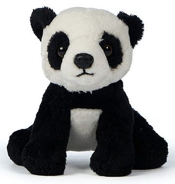 Uni-Toys Kuscheltier Pandabär Plushie - 14 cm (Länge) - Plüsch-Panda - Plüschtier, zu 100 % recyceltes Füllmaterial