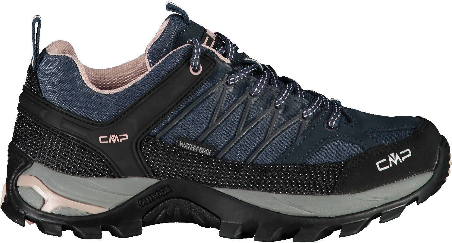 CMP Wmns Rigel Low Waterproof Wanderschuh wasserdicht navy-rosa