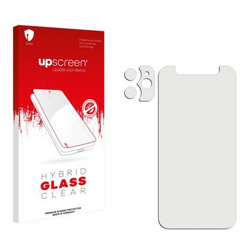 upscreen Panzerglasfolie für Apple iPhone 12 mini (Display+Kamera), Displayschutzglas, Schutzglas Glasfolie klar