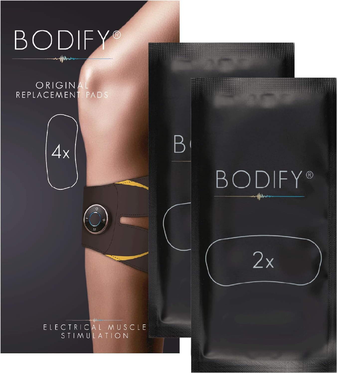 BODIFY EMS-Gerät Ersatz-Pads 2er-Set (Ohne Controller) für EMS Wadentrainer Pro, (2-tlg)