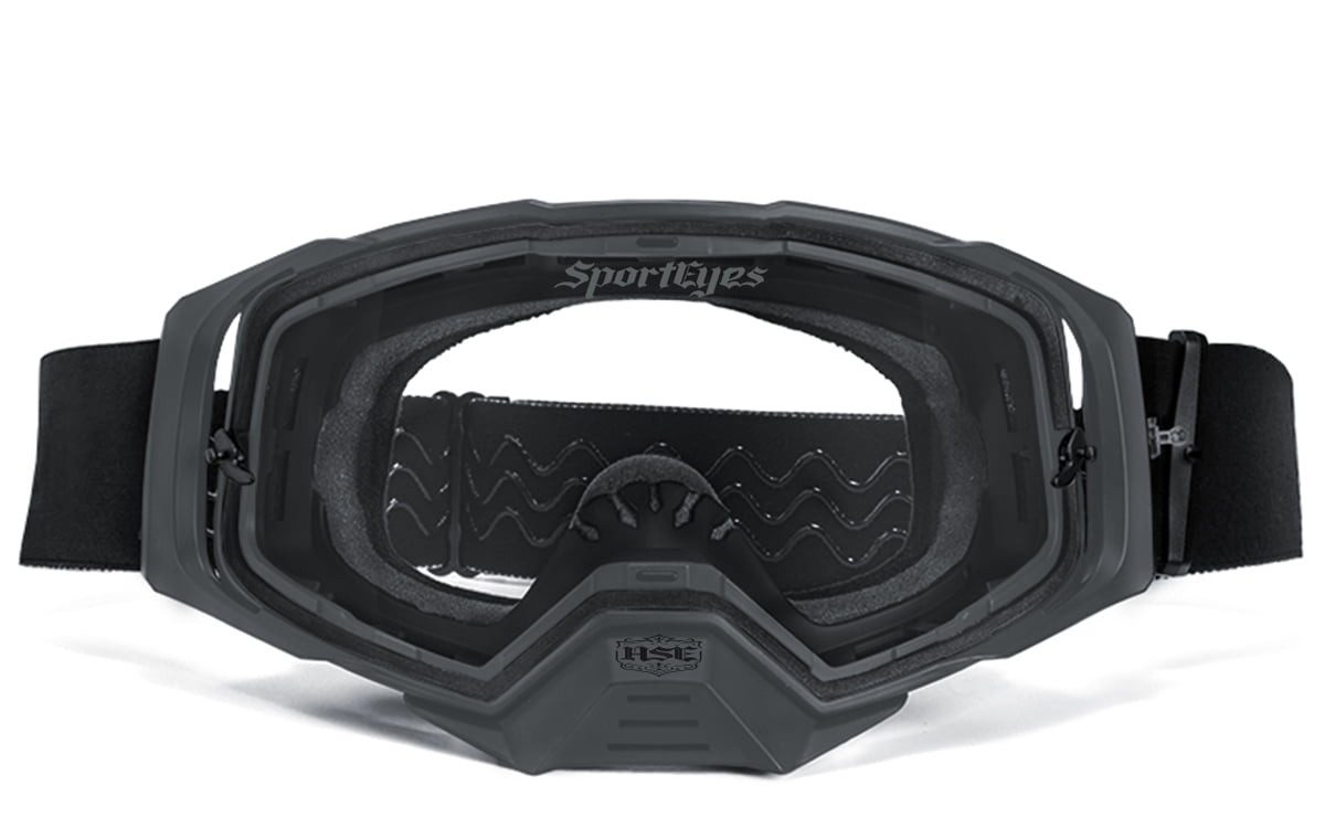 HSE - SportEyes Motorradbrille DIRTMASTER, Crossbrille