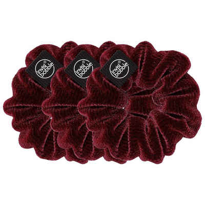 invisibobble Spiral-Haargummi 3 x invisibobble Haargummi Rot Sprunchie Red Wine Haargummis starker H