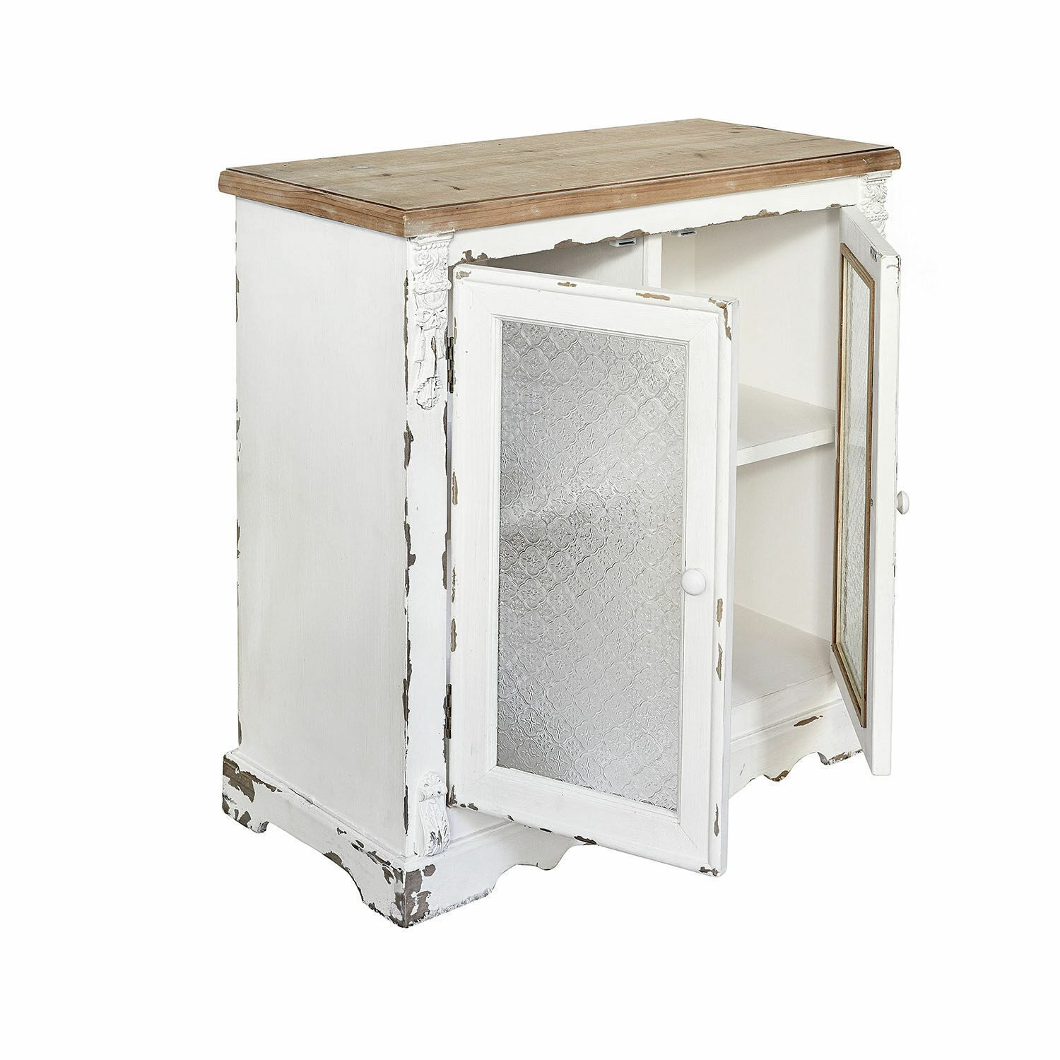 Mirabeau Kommode Kommode South Yarmouth antikweiß/braun
