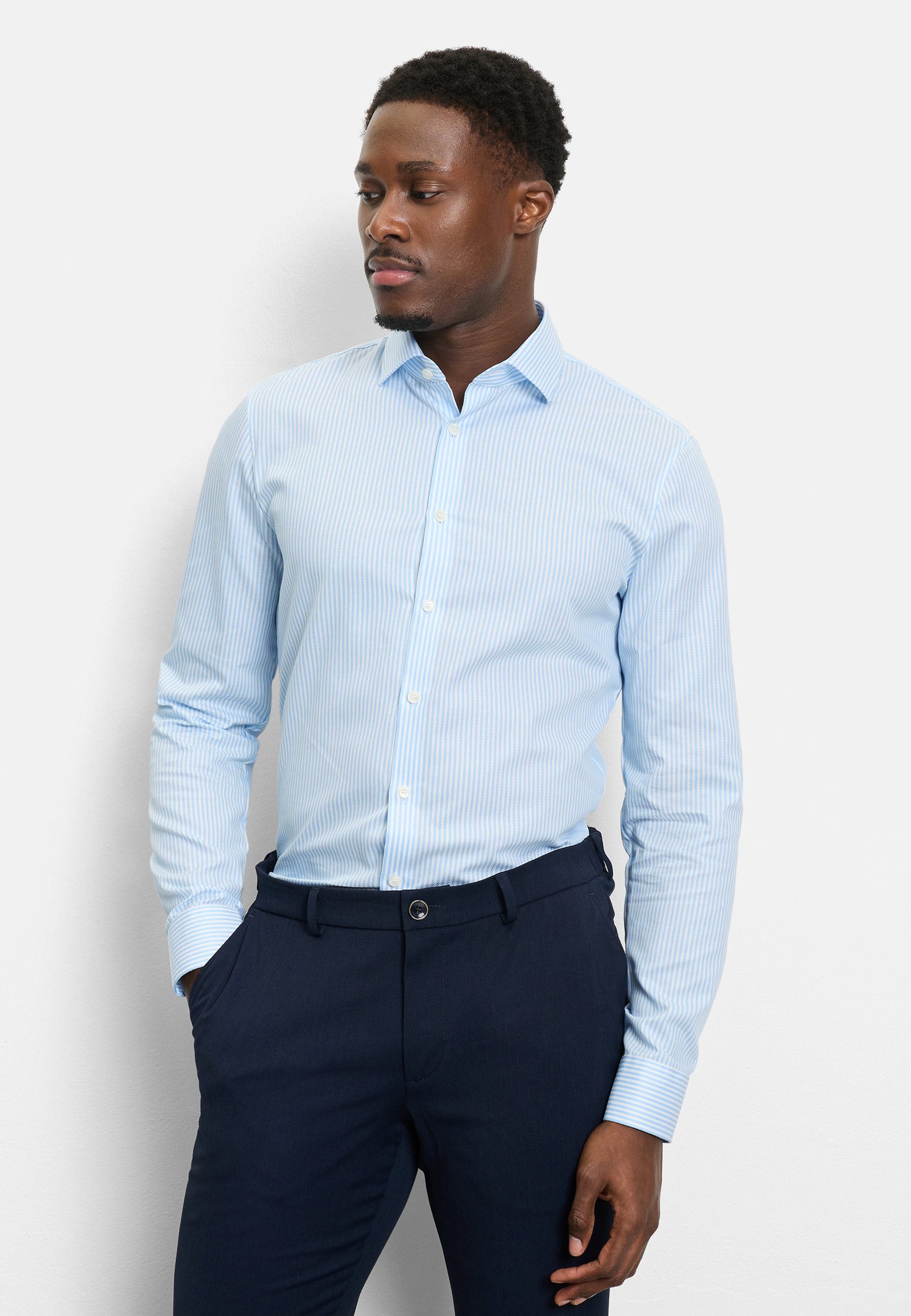 Businesshemd OLYMP No. Six, super slim, Royal Kent