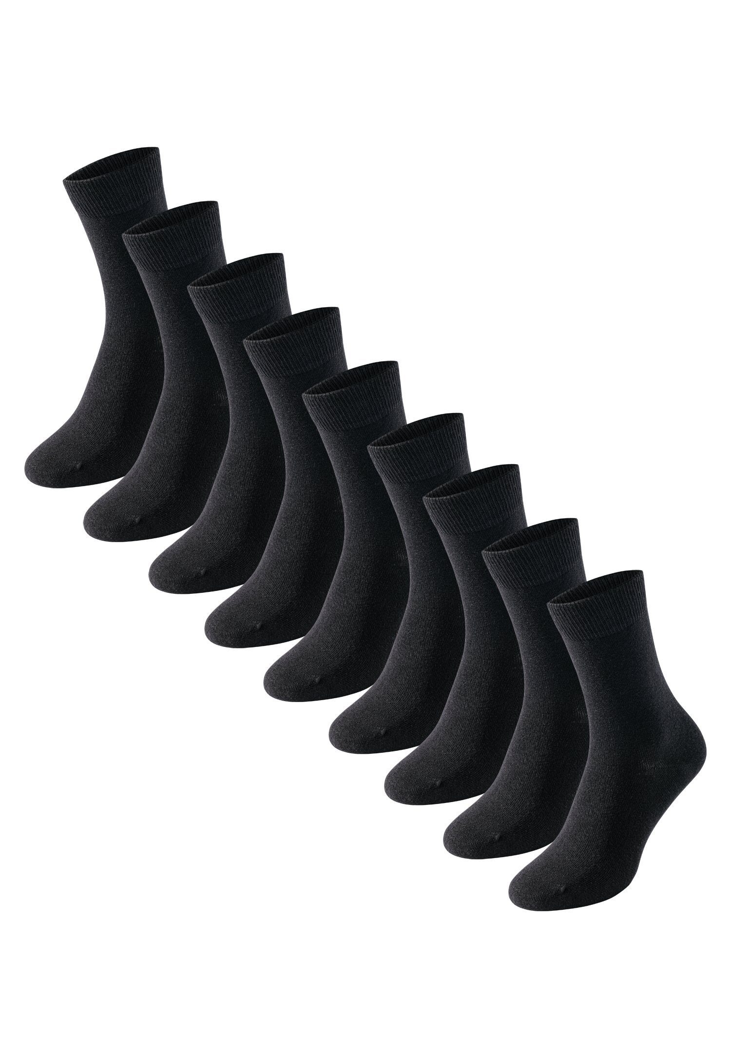 uncover by SCHIESSER Kurzsocken uncover 9P Women Socks (9-Paar) 9x Schwarz