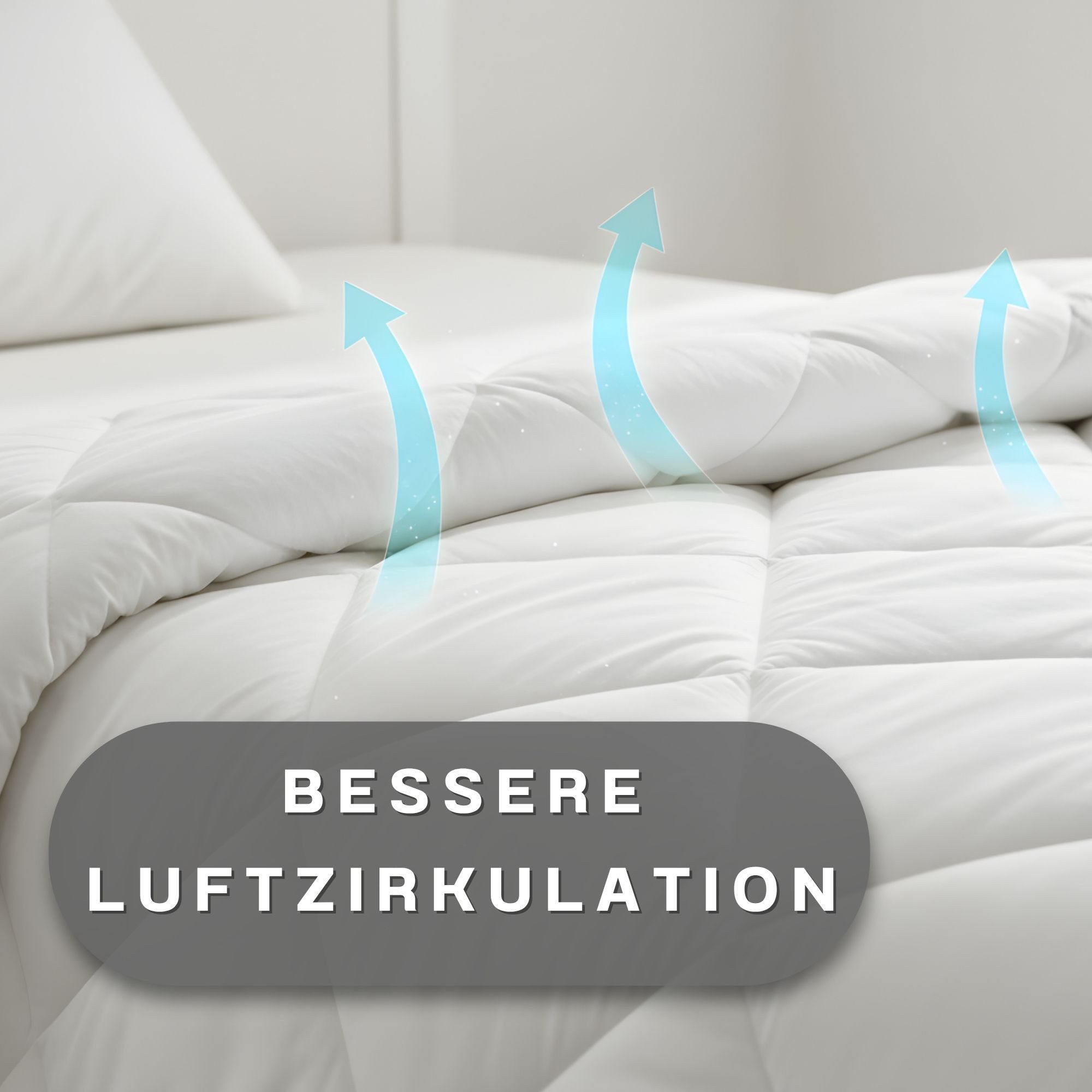 Amazinggirl Microfaserbettdecke Bettdecke - Duvet Bett Decke Steppdecke Schlafdecke Steppbettdecke, 135x200 cm, 140x200 cm, 155x200 cm, 200x200 cm, 200x220 cm, 220x240 cm