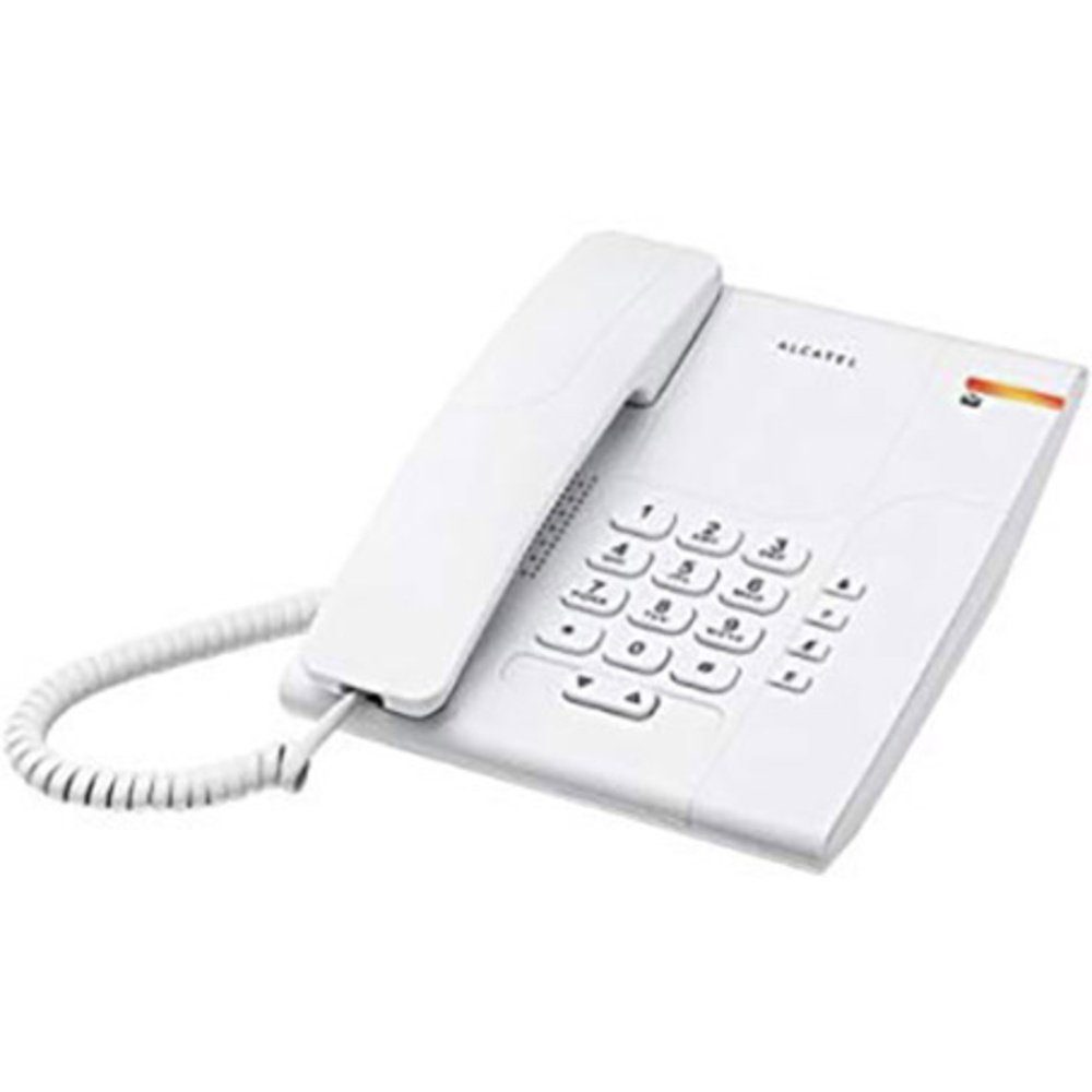 Alcatel Alcatel Temporis 180 Blanc Schnurgebundenes Telefon, analog Weiß Kabelgebundenes Telefon