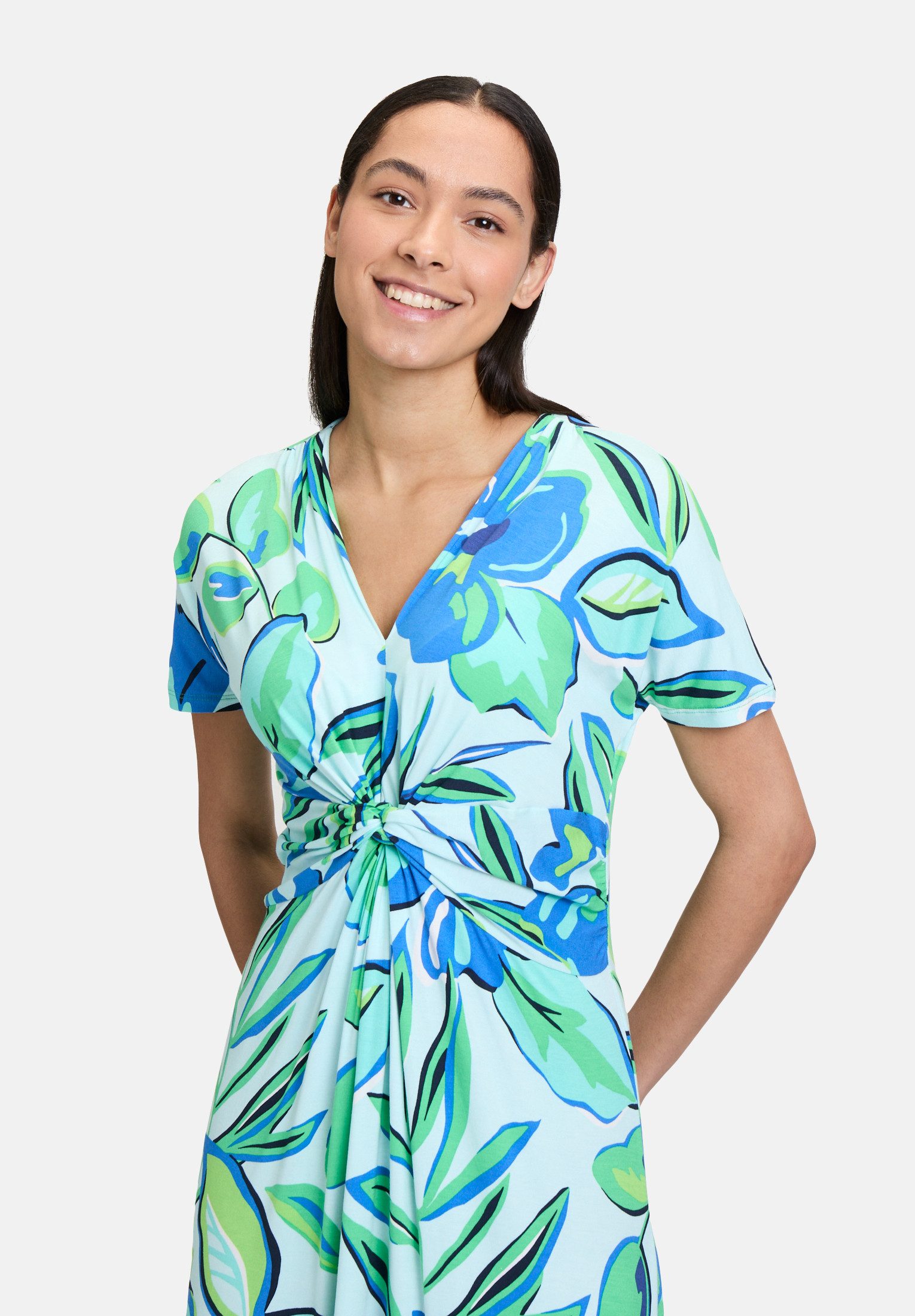 Betty Barclay Midikleid Damen mit Raffung Form
