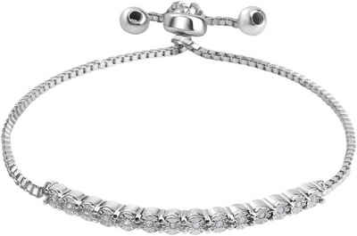 Firetti Armband Schmuck Geschenk Silber 925 Armschmuck Armkette Tennis, mit Diamant
