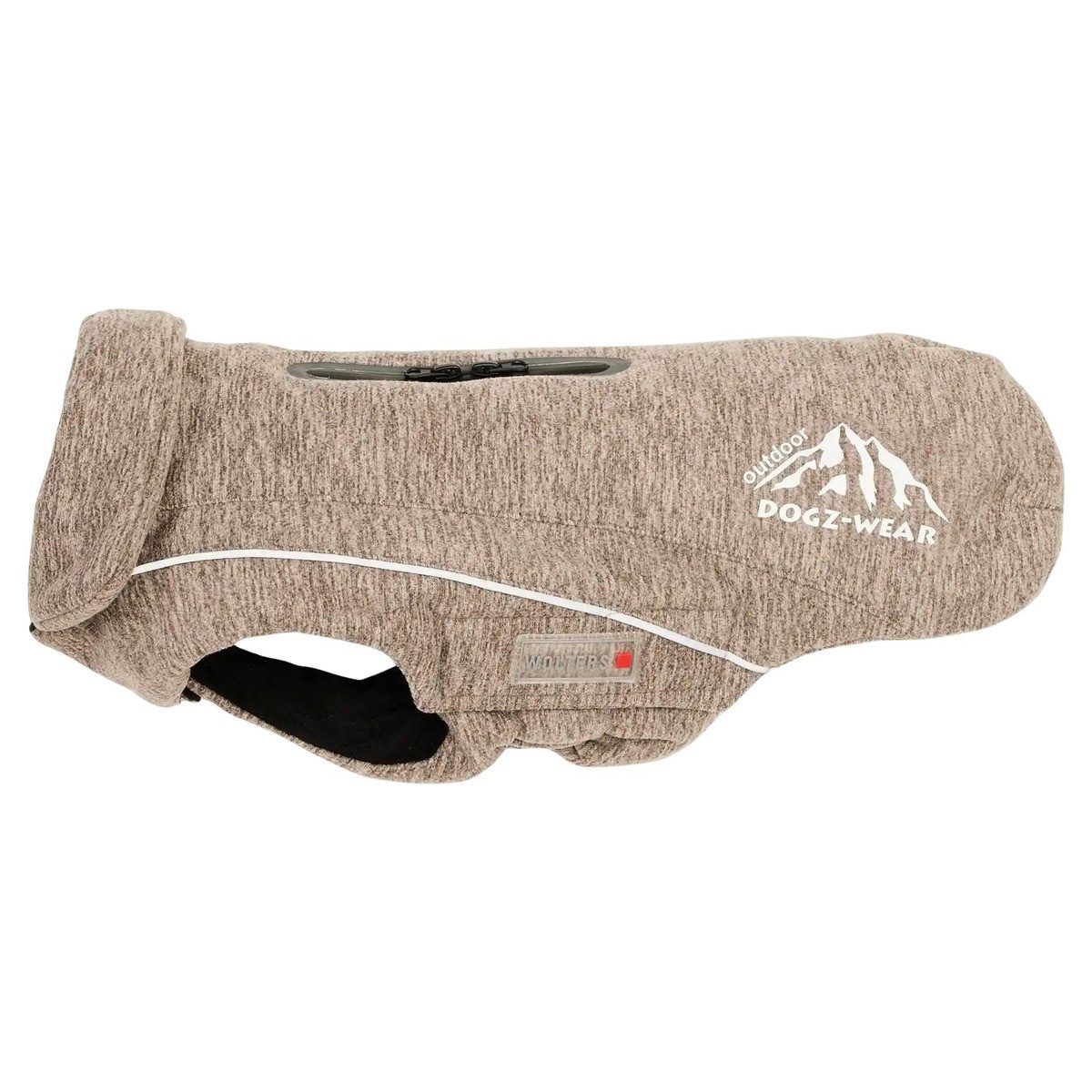 Wolters Hundemantel Fleecejacke Dogz-Wear taupe meliert