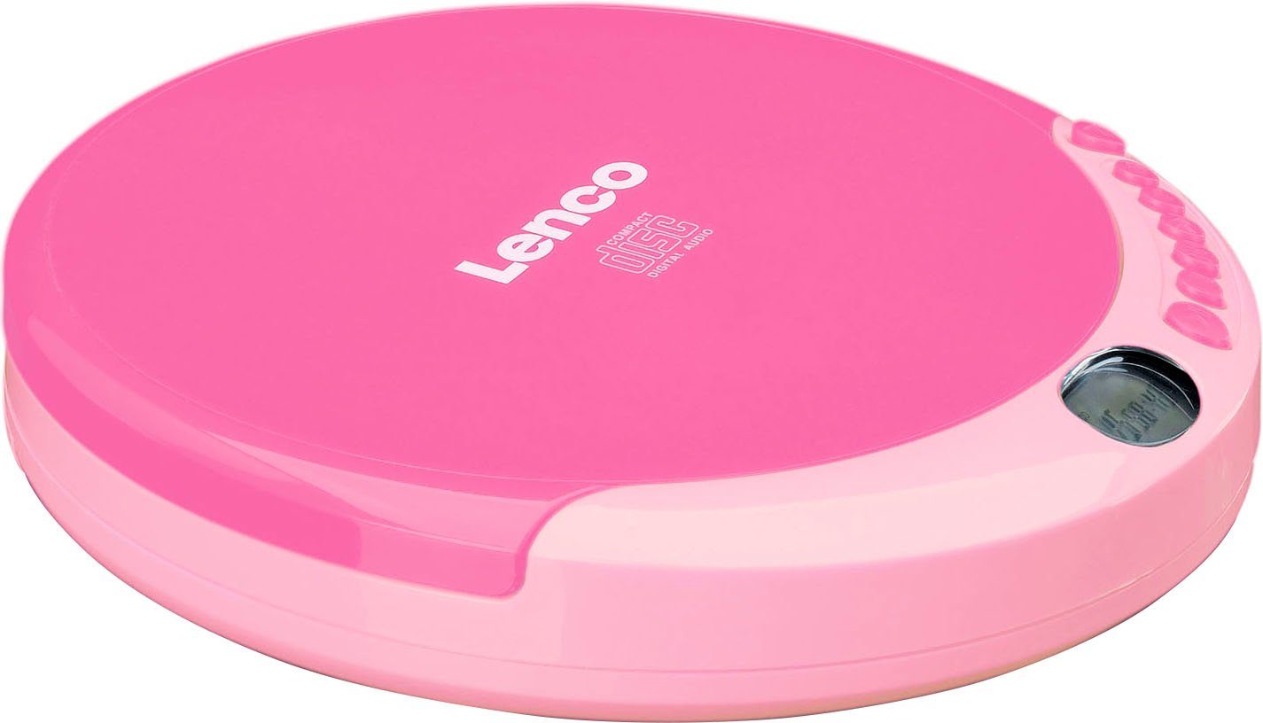 Lenco CD-011 CD-Player rosa