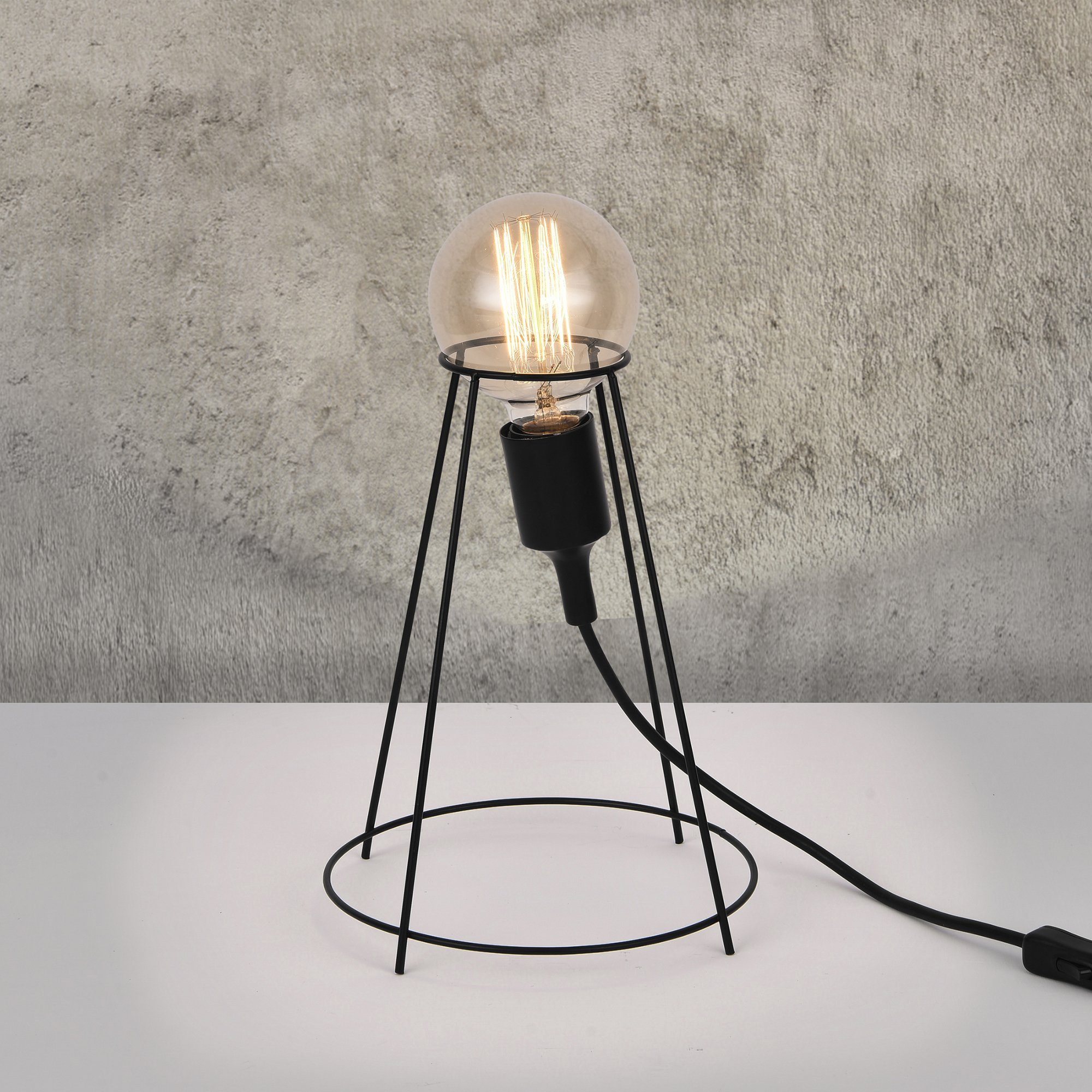 lux.pro Tischleuchte, »Oslo« Tischlampe Höhe 28cm | OTTO