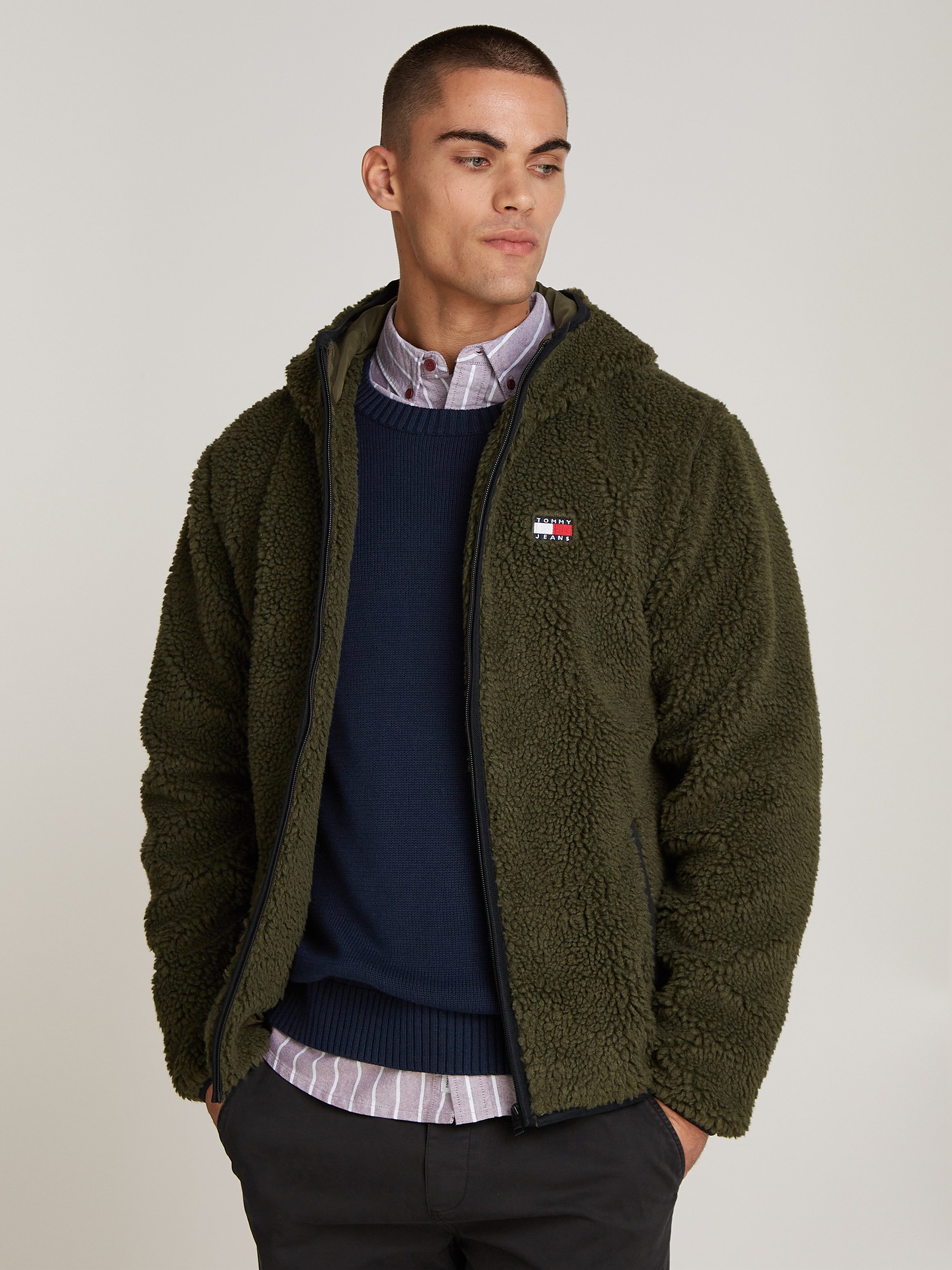 Tommy Jeans Plus Sweatjacke TJM REG günstig online kaufen