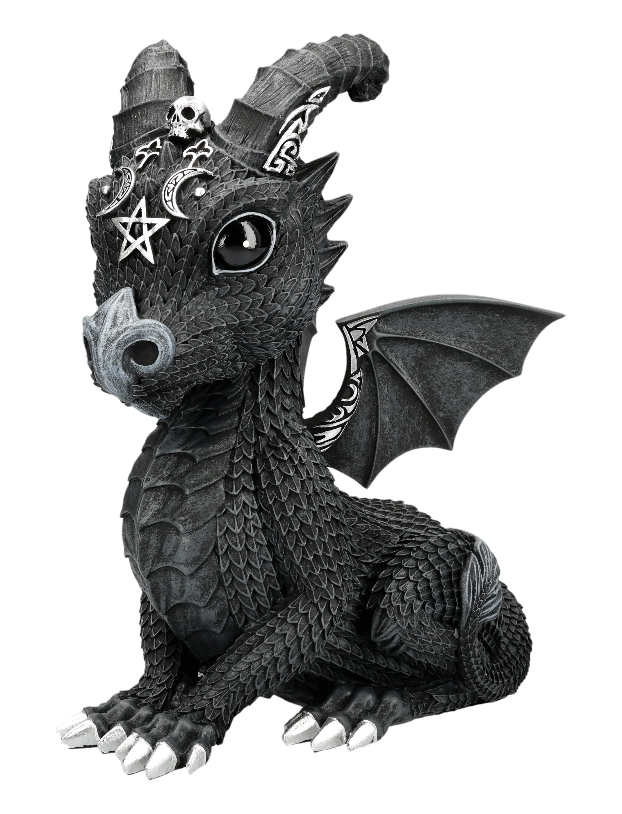 Figuren Shop GmbH Fantasy-Figur Lucifly Drache Figur – Cult Cuties Gothic Sammlerfigur 26 cm Dekofigur