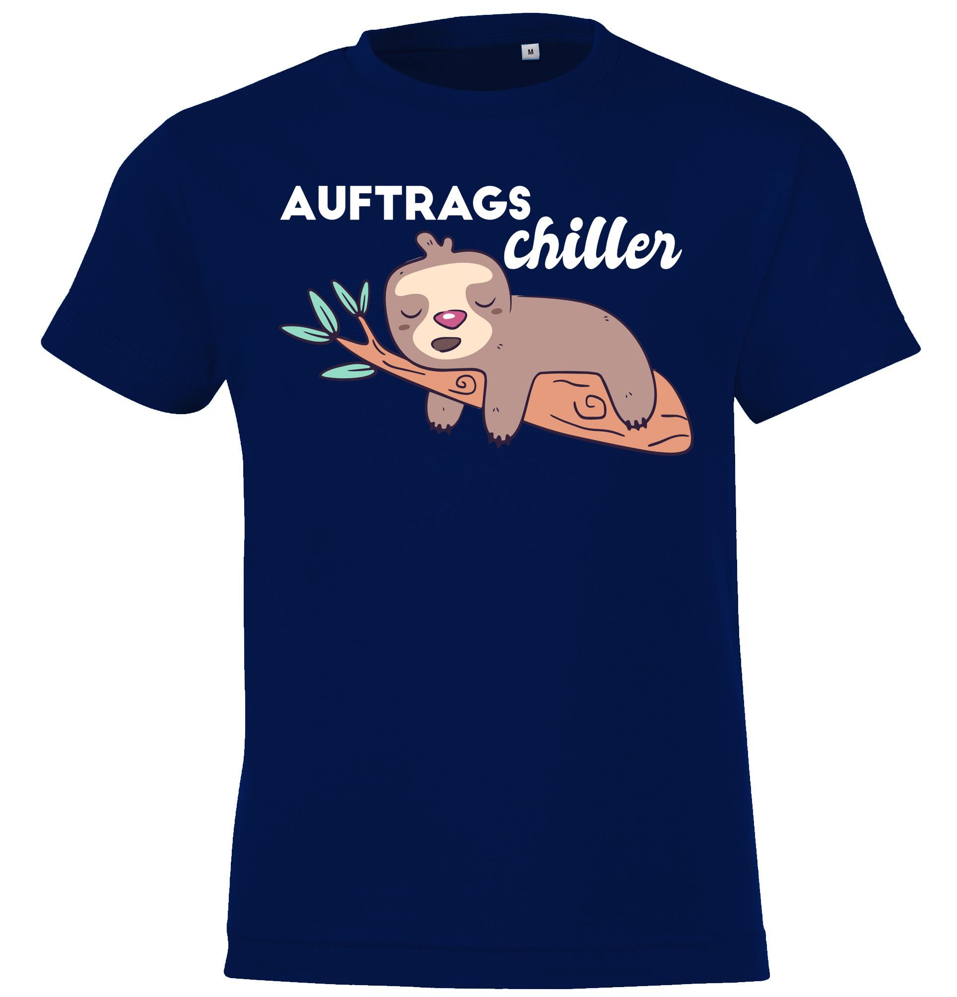 Youth Designz T-Shirt Auftrags Chiller Kinder Shirt mit lustigem Frontprint