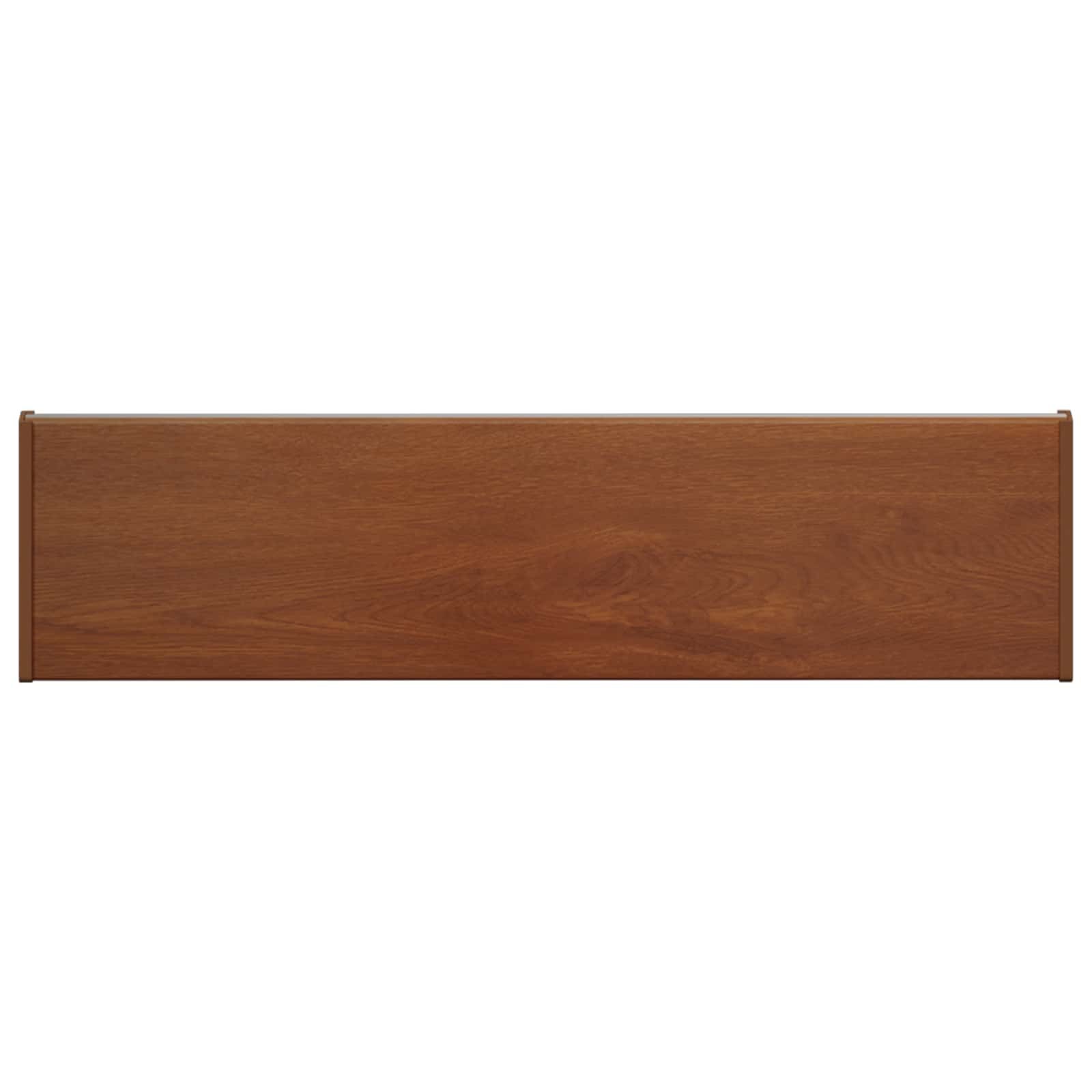 vidaXL Fensterbank Fensterbank Braunes Holz 60 x 25 x 4,5 cm PVC