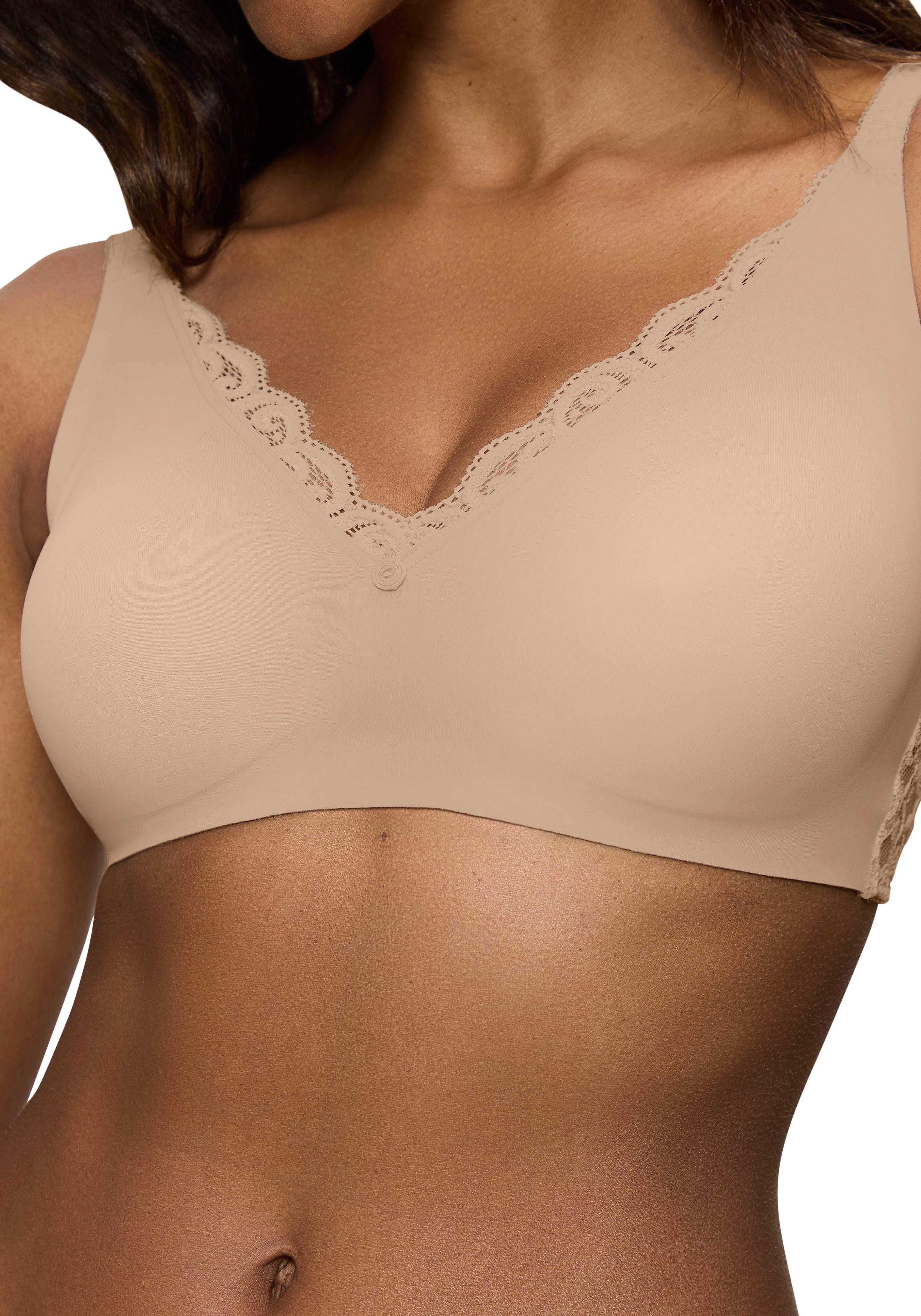 Triumph Minimizer-BH Amourette N01 mit Spitzendetails und ohne Bügel