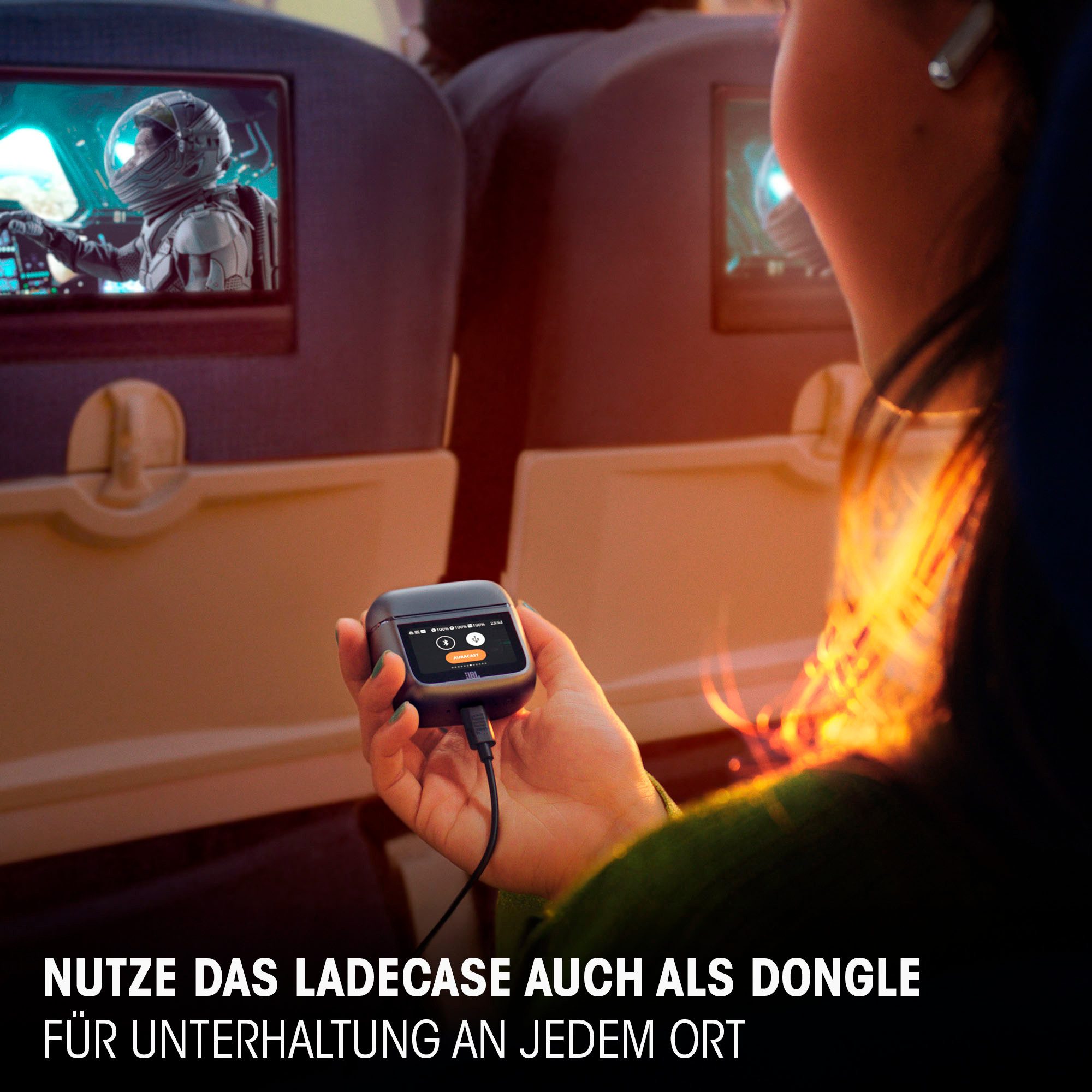 JBL TOUR PRO 3 TWS wireless In-Ear-Kopfhörer (Active Noise Cancelling (ANC), Freisprechfunktion, Stummschaltung, A2DP Bluetooth)