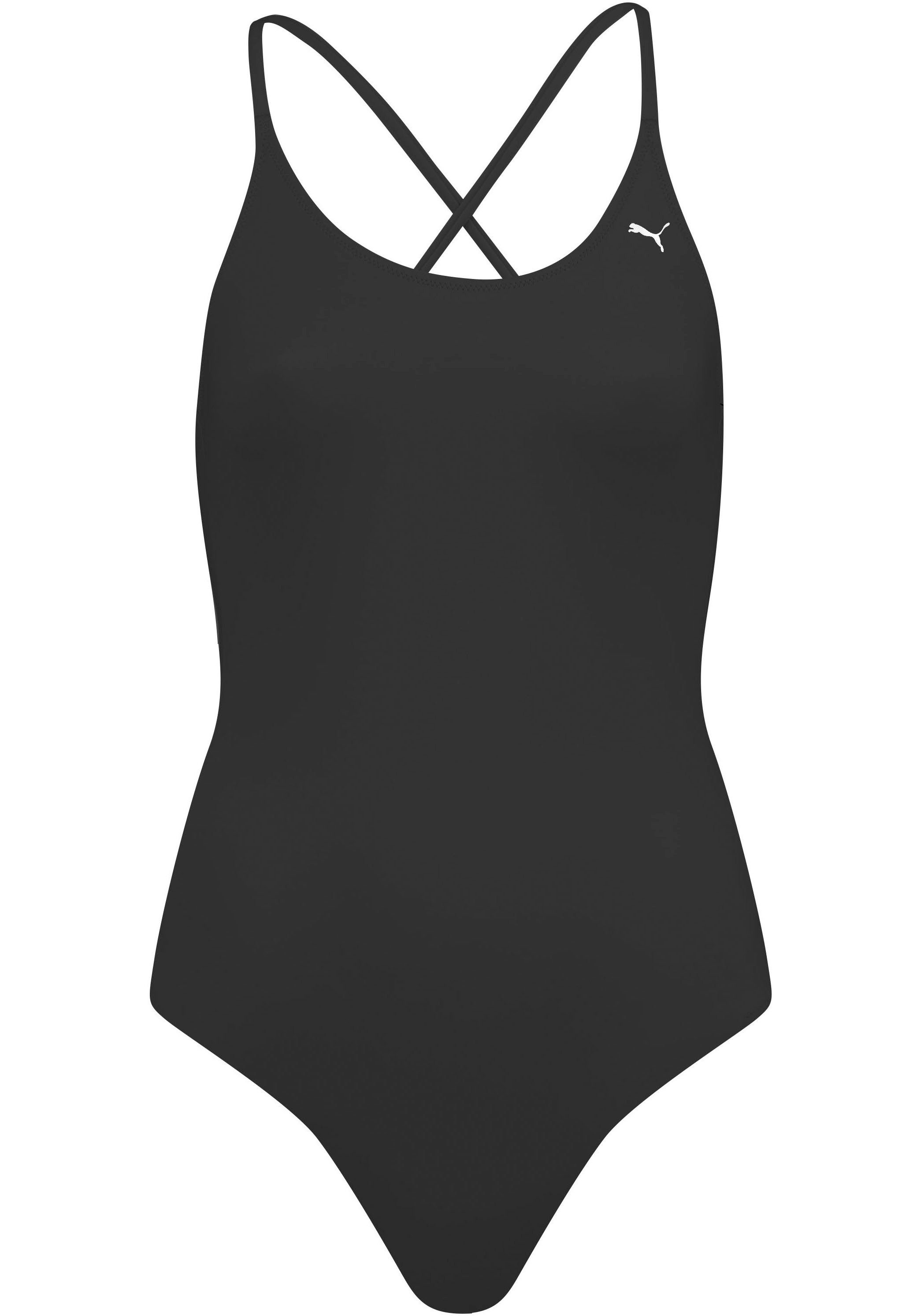 PUMA Badeanzug V-Neck Crossback günstig online kaufen