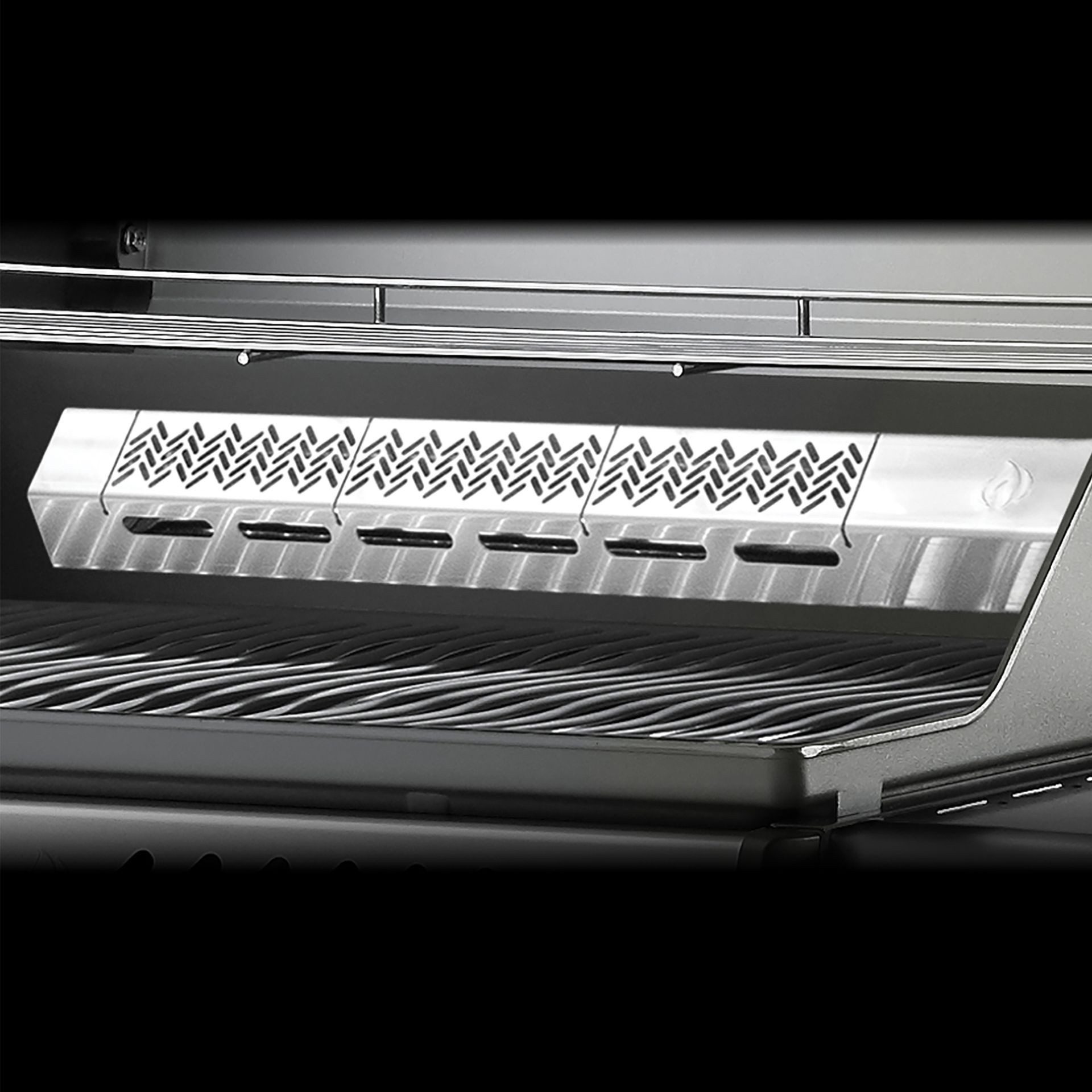 Napoleon Gasgrill Rogue SE 425 Phantom, Integrierte LED-Reglerbeleuchtung