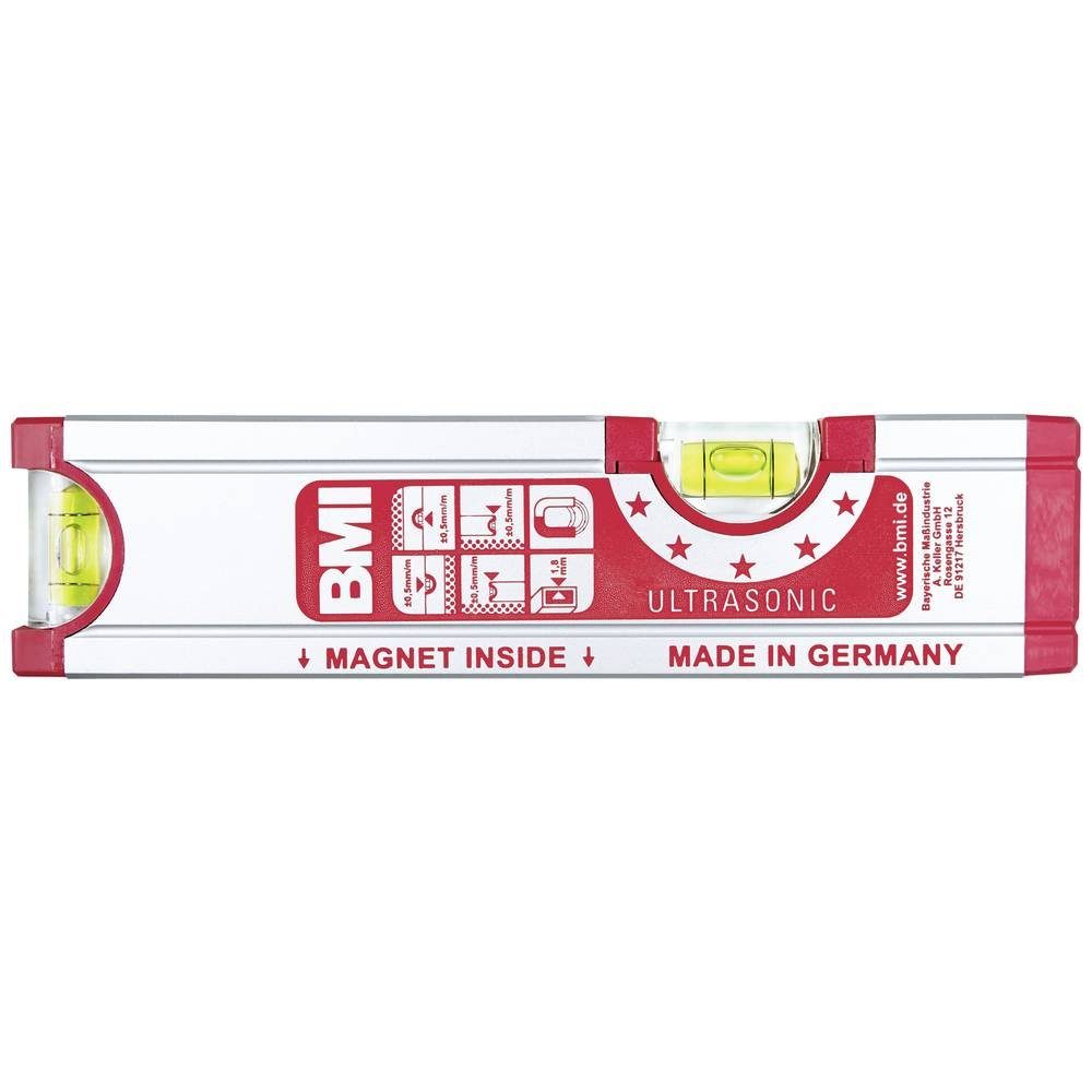 BMI Wasserwaage UltraSonic Wasserwaage mit Magnet Длина 20 cm, mit Magnet