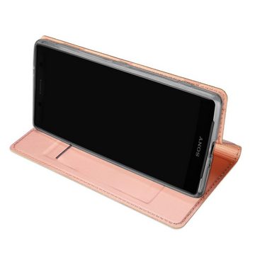 CoolGadget Handyhülle Magnet Case Handy Tasche für Sony Xperia XZ2 Compact 5 Zoll, Hülle Klapphülle Ultra Slim Flip Cover Sony XZ2 Compact Schutzhülle