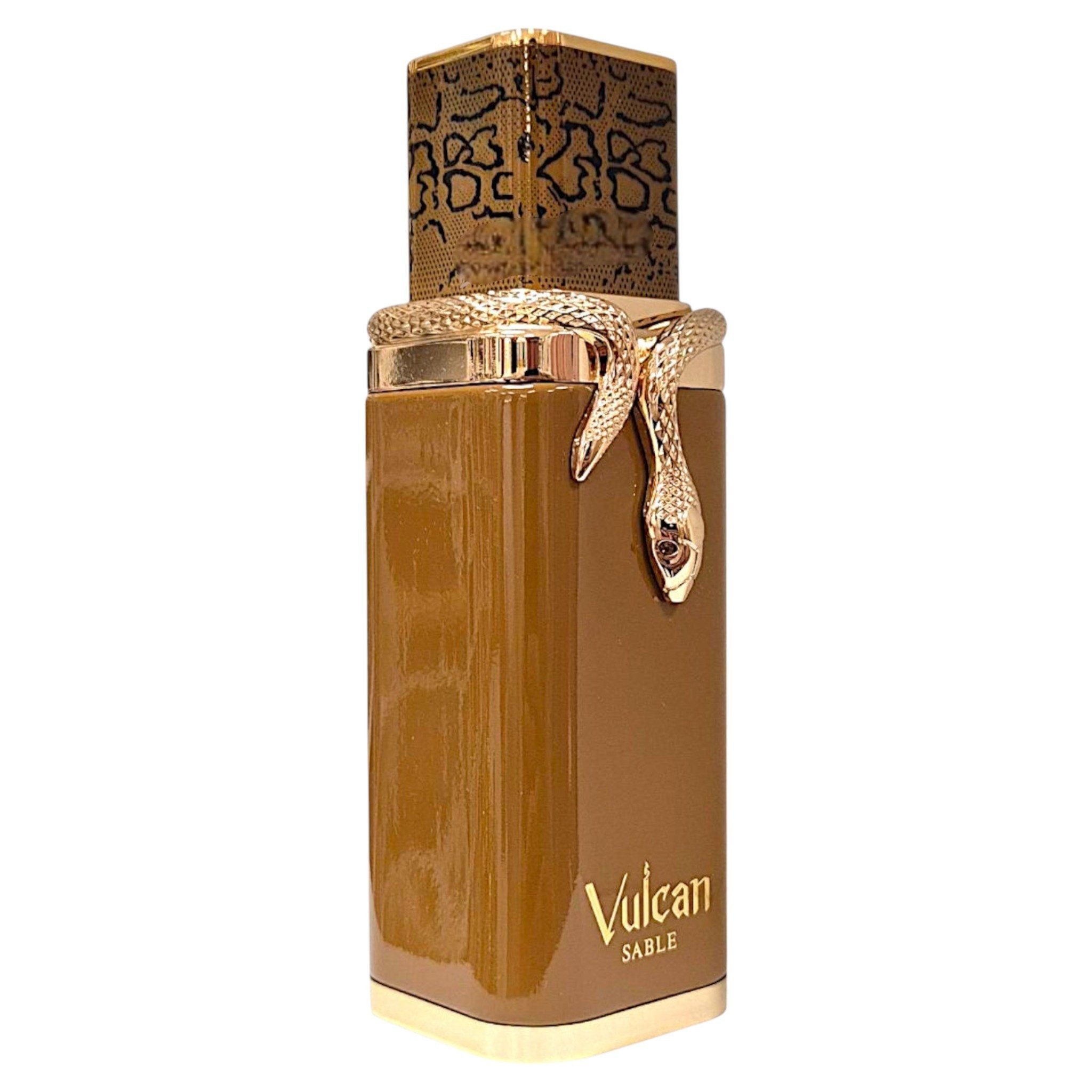 French Avenue Eau de Parfum Vulcan Sable, Glasflakon, Parfüm EDP, Unisex Duft