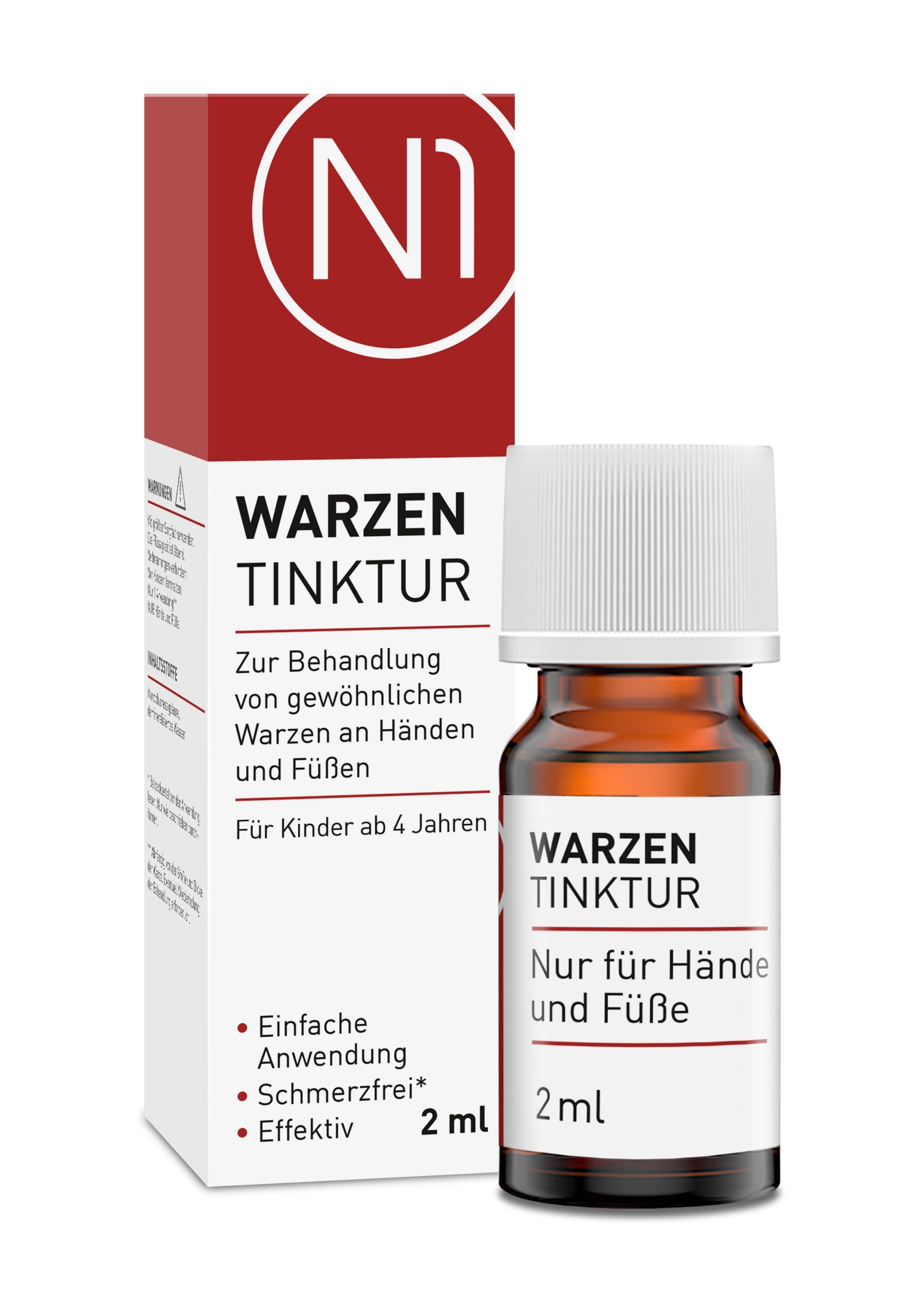 N1 Healthcare Warzen-Behandlungsstift Warzen Tinktur, Medizinprodukt aus der Apotheke