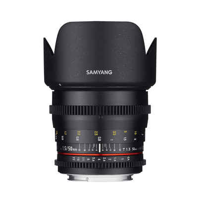 Samyang MF 50mm T1,5 Video DSLR Canon EF Normalobjektiv