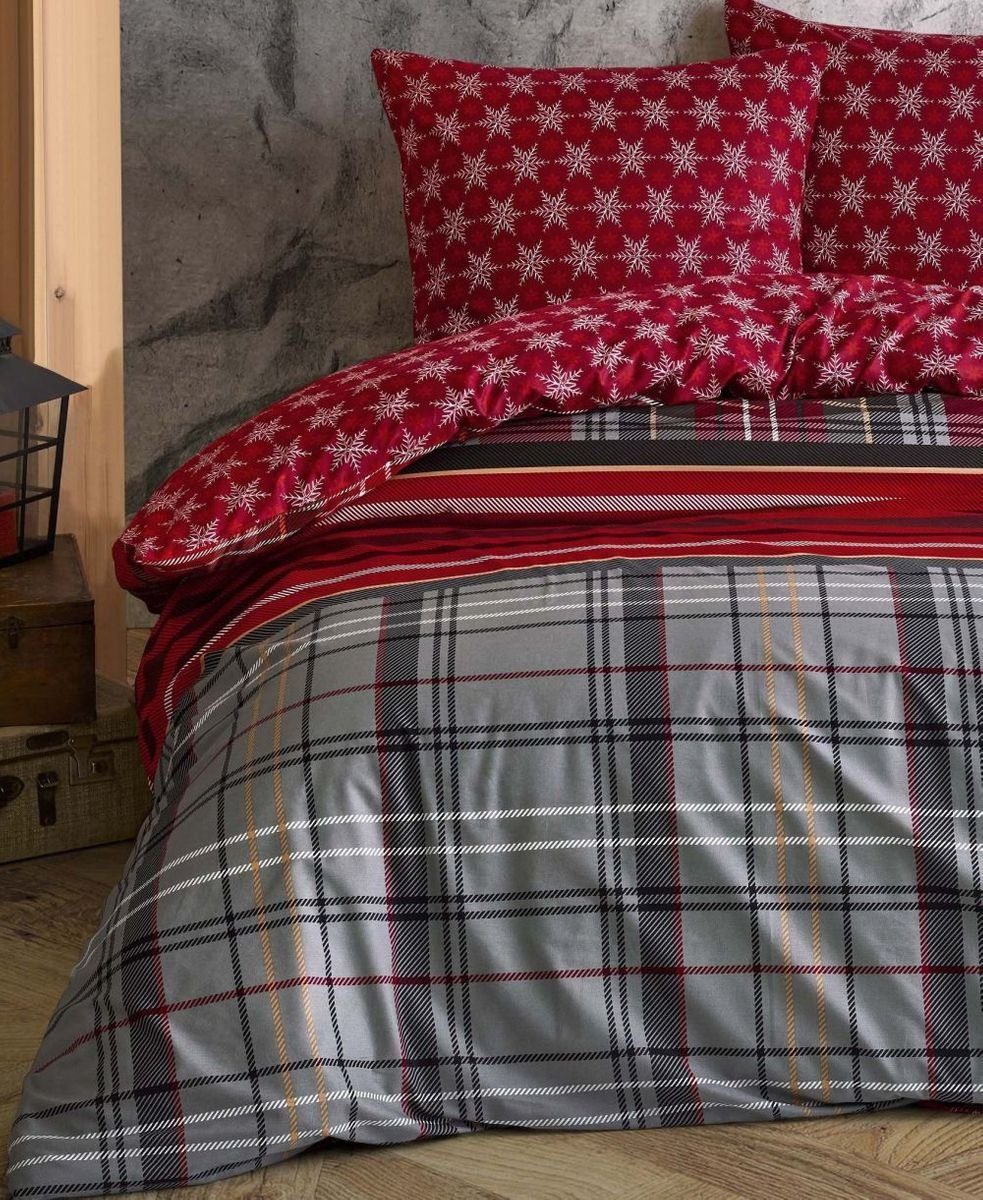 Leonado Vicenti Bettwäsche 3 tlg Winter Thermo Fleece Flausch Nicky Wende B günstig online kaufen