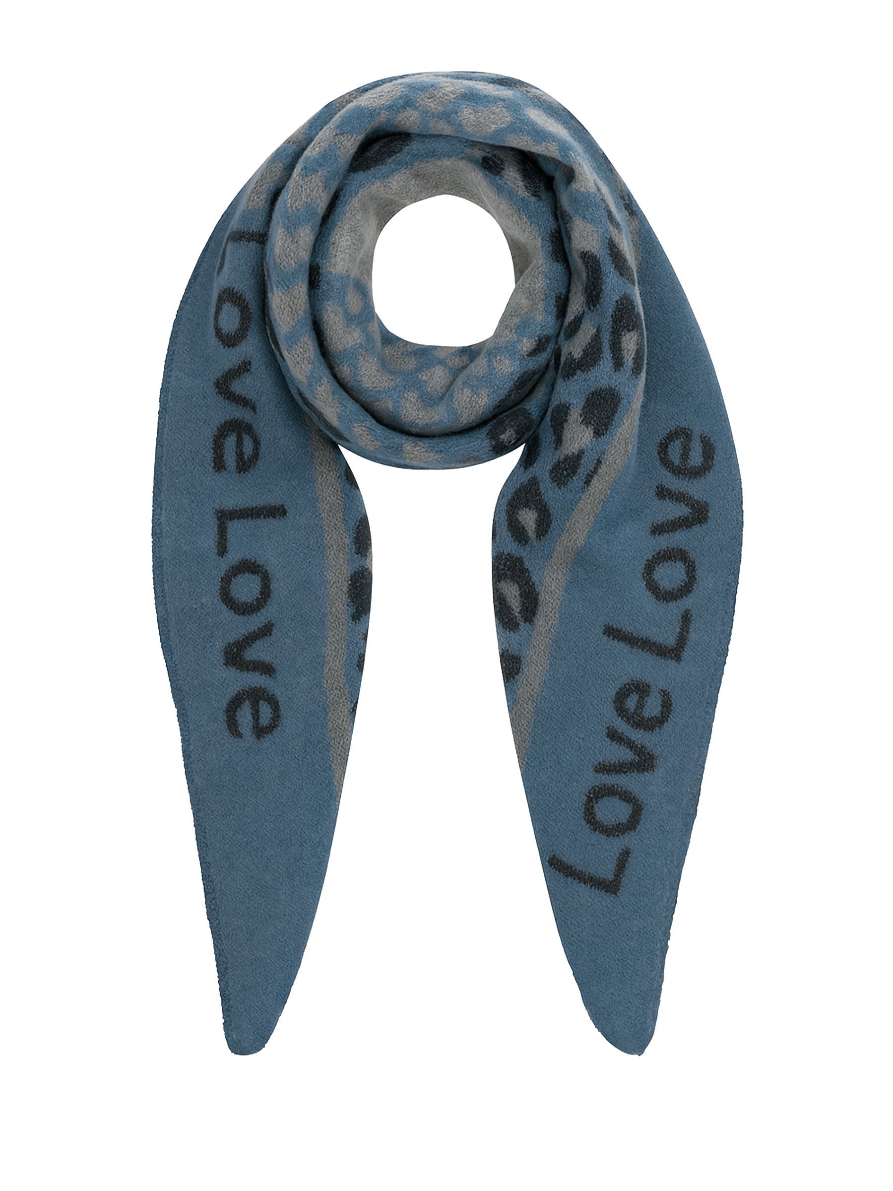 Faera Modeschal Animal Love Dreieckstuch elastischer Strick Leo Muster, 814 günstig online kaufen