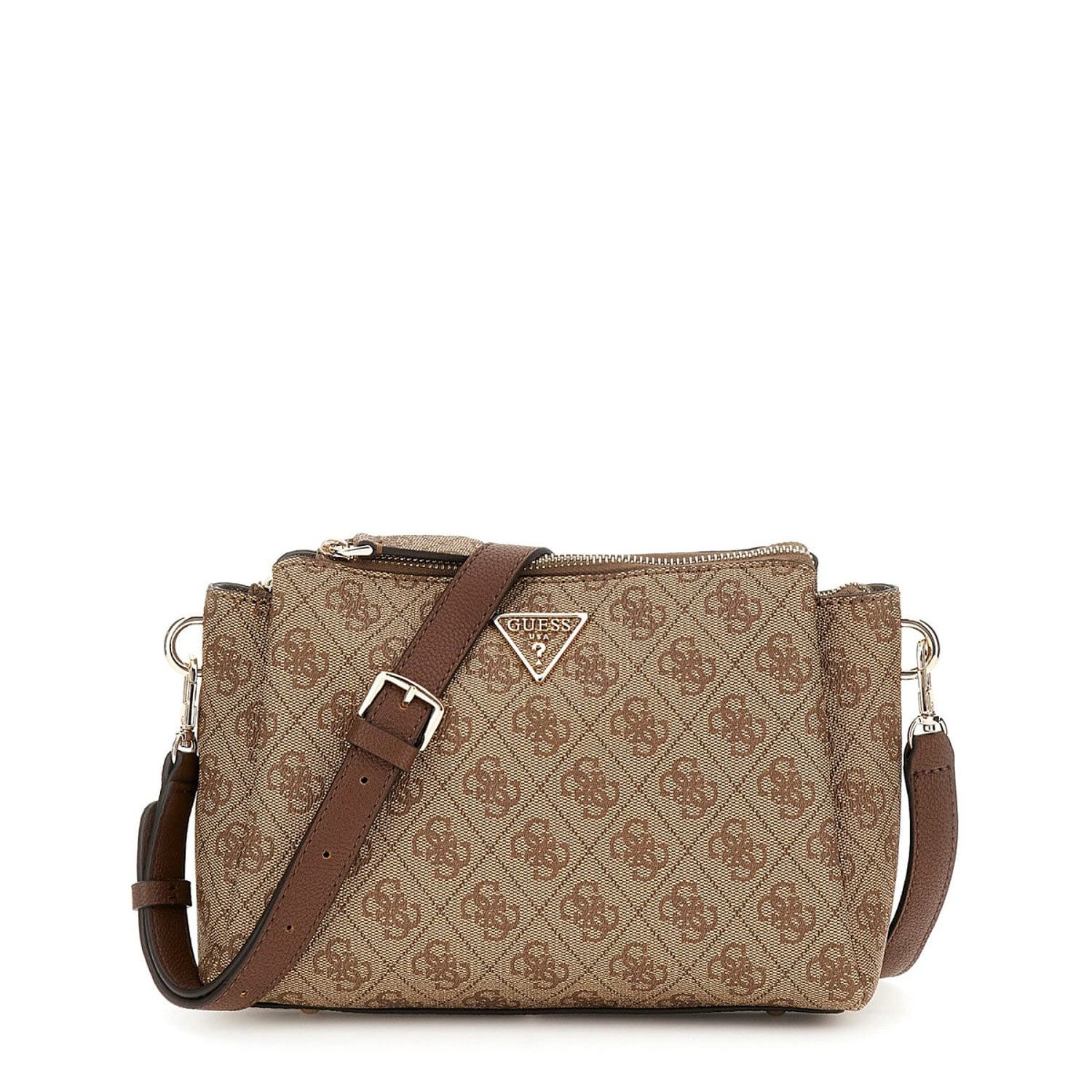 Guess Umhängetasche GUESS Umhängetasche Noelle II Latte Logo (1, 1-tlg., 1)