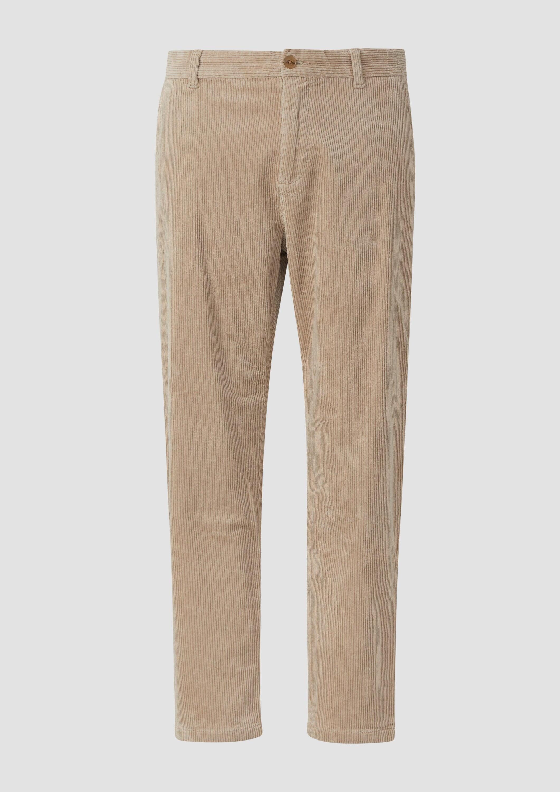s.Oliver Chinos Hose DETROIT Detroit: Cordhose im Relaxed Fit mit Elastikbund