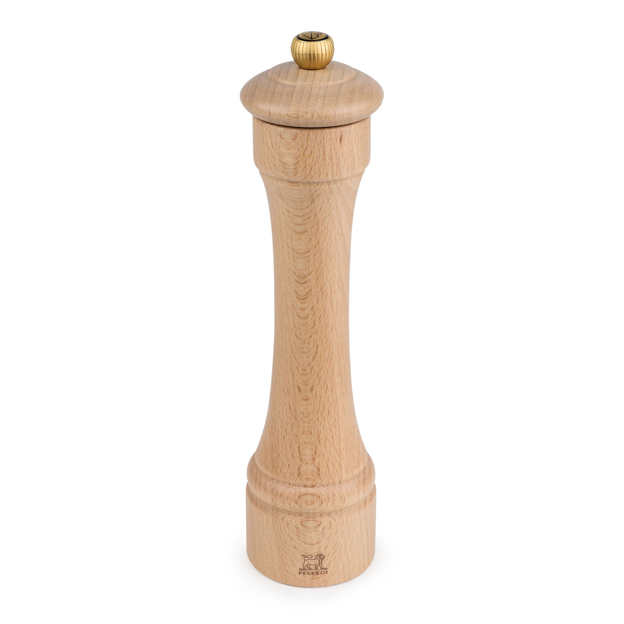 PEUGEOT Pfeffermühle HOSTELLERIE 22cm Buchenholz Natur Stahlmahlwerk Manuell Manuell