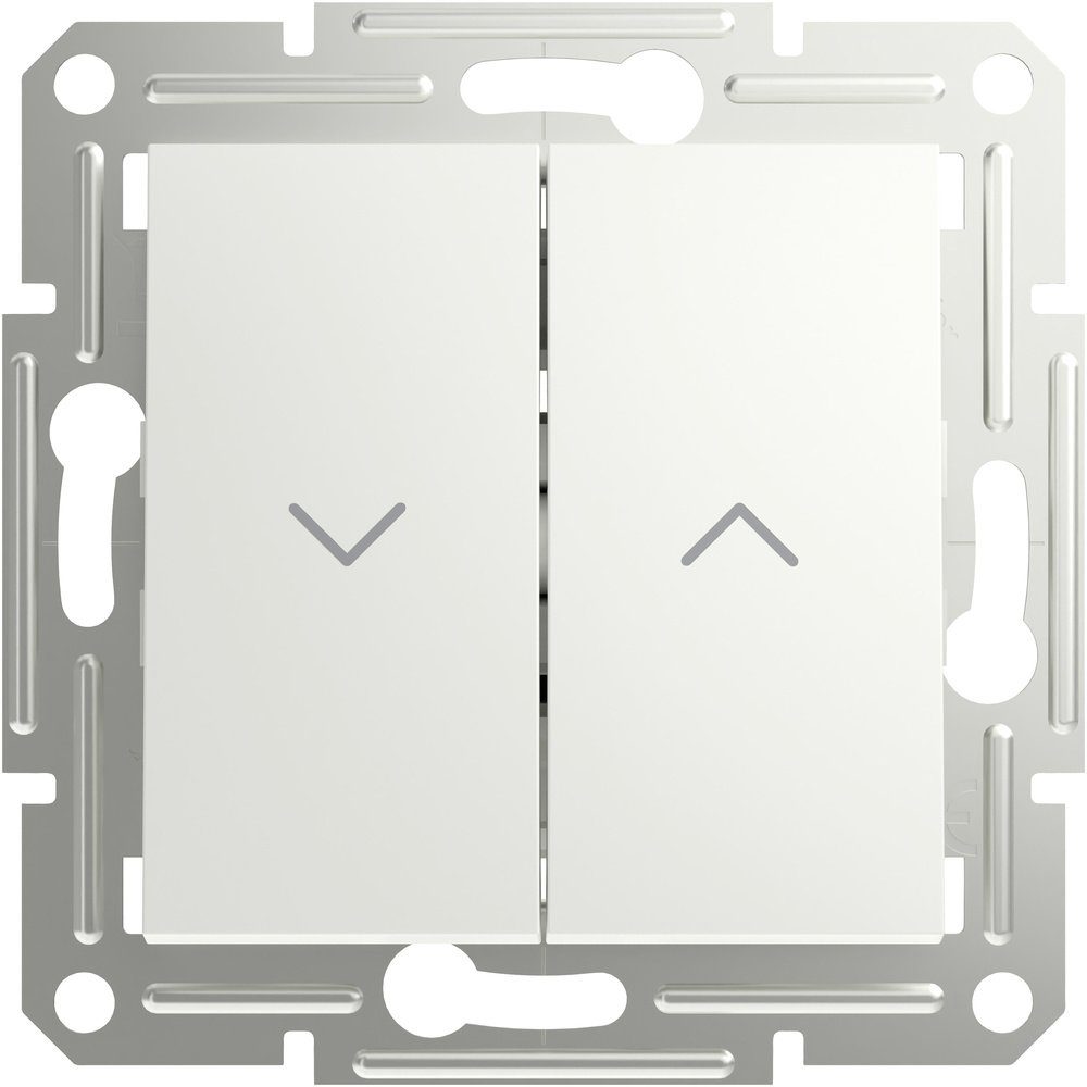 SCHNEIDER Schalter Schneider Electric Rolladenschalter Asfora Weiß (RAL 9003) EPH137052