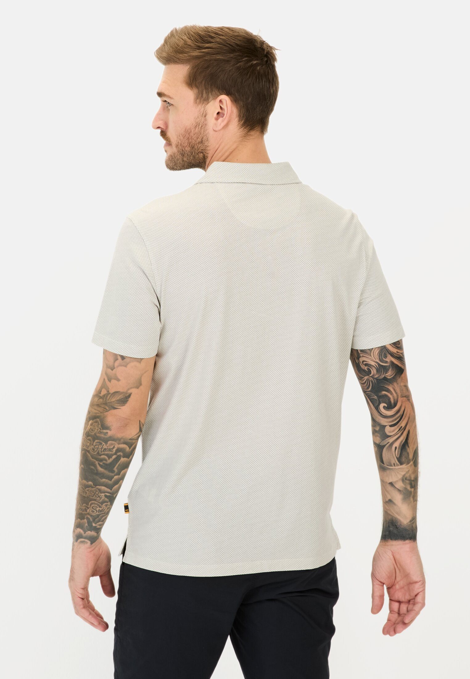 camel active Poloshirt aus reiner Baumwolle günstig online kaufen