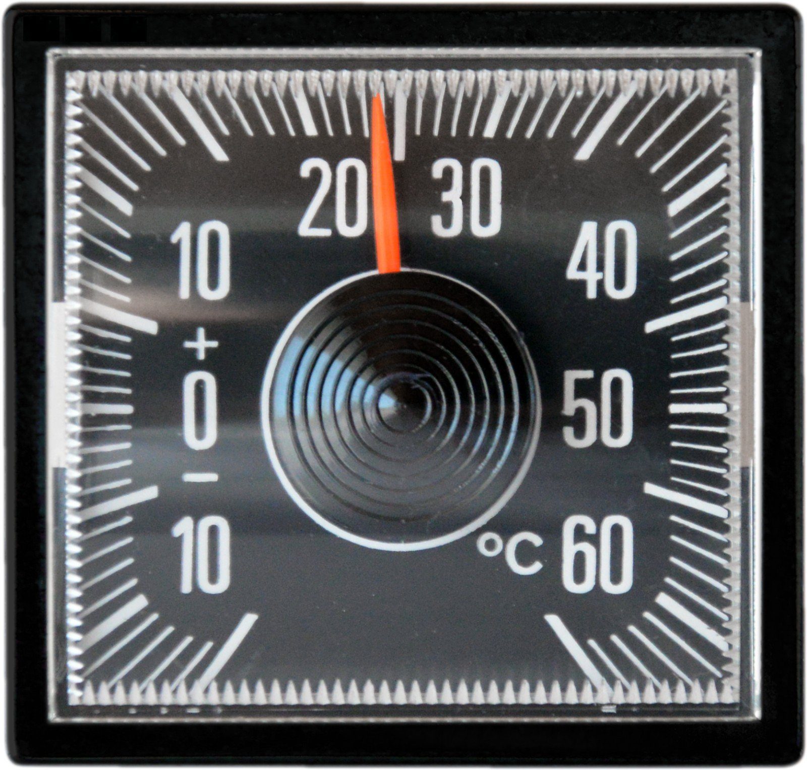 Raumthermometer Historisches Bimetall Thermometer orig. ca. aus 1974