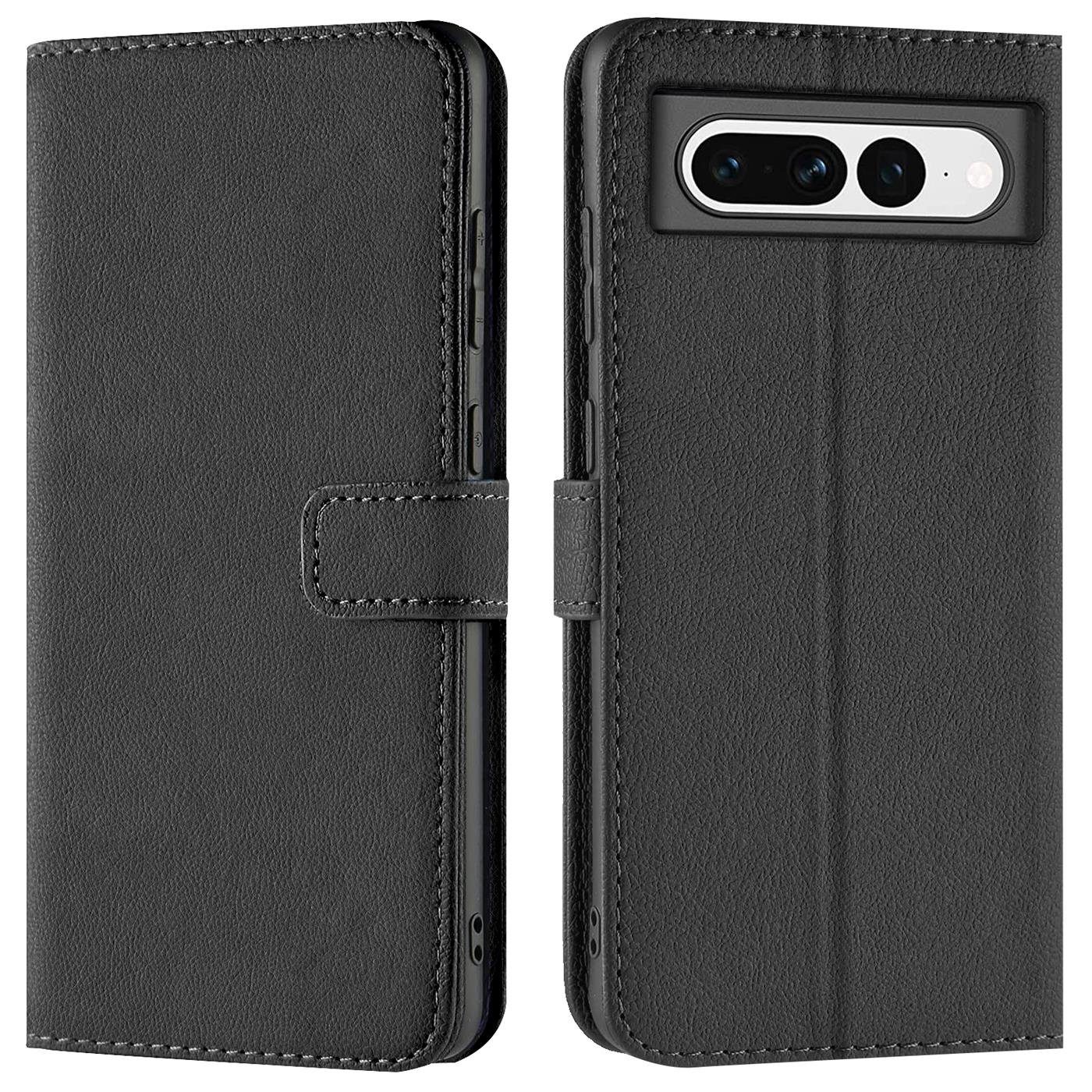 CoolGadget Handyhülle Wallet Klapp Tasche Book Case für Google Pixel 7 Pro 6,7 Zoll, Hülle Klapphülle Flip Cover Etui Schutzhülle