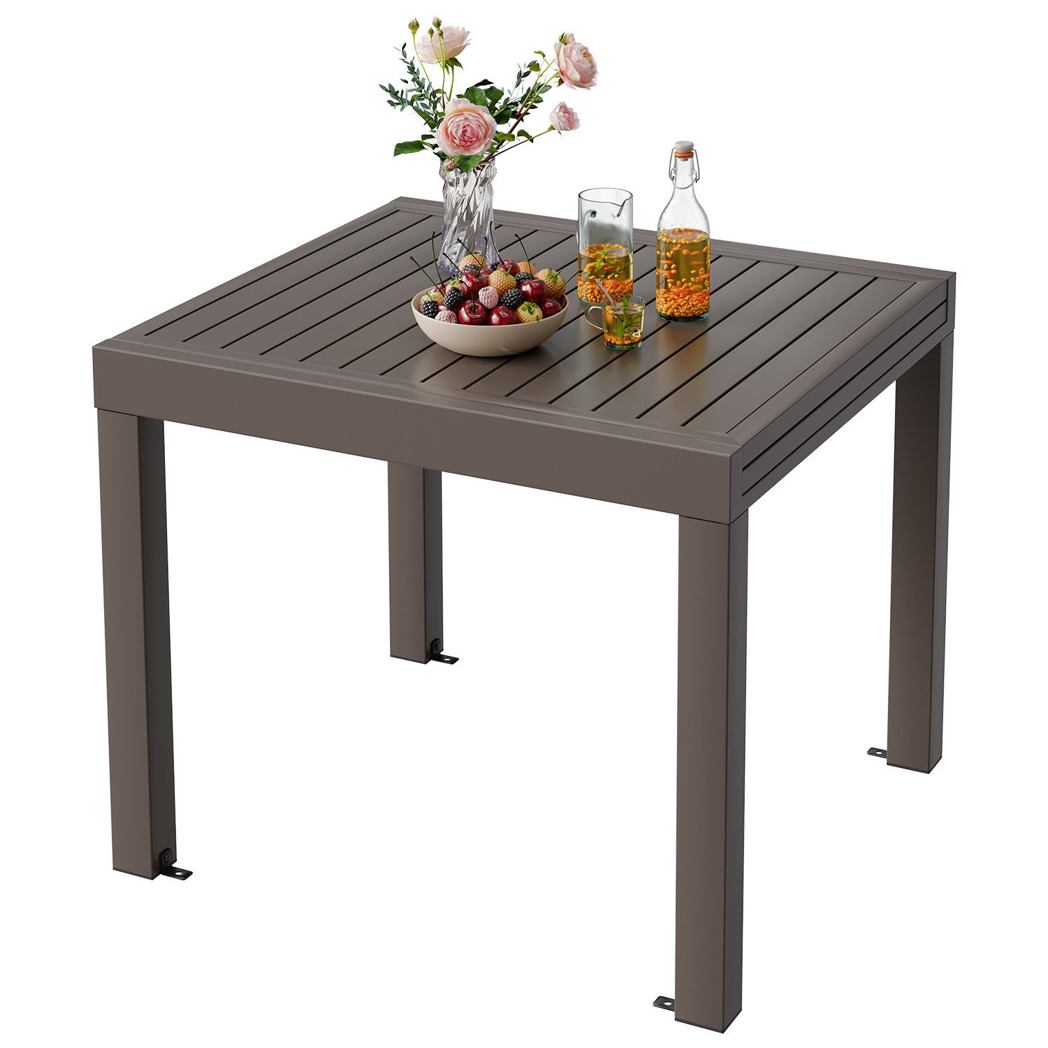 GUNJI Gartentisch Esstisch ausziehbar 80/160 x günstig online kaufen