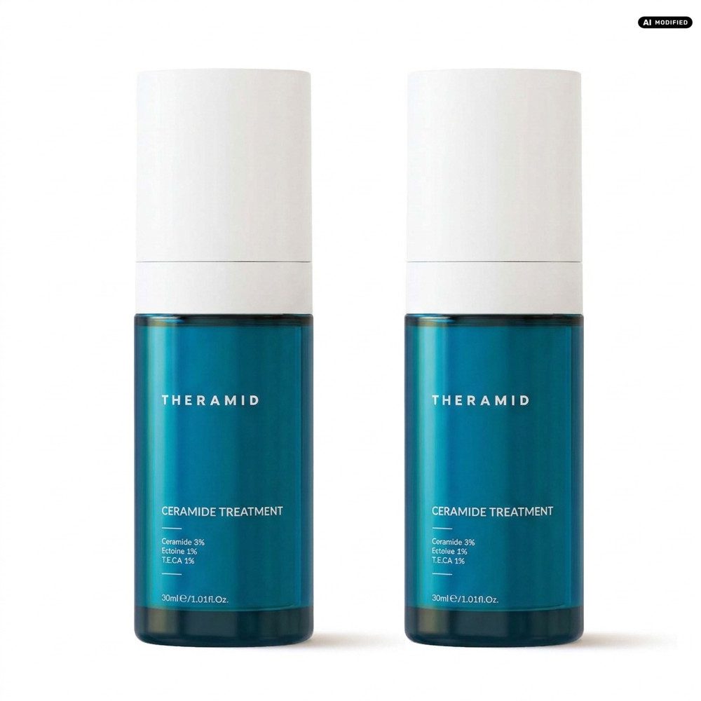 NICHE BEAUTY LAB Gesichtsserum Niche Beauty Lab Theramid Ceramide Treatment 2er Set, 1-tlg., Vorteilspack mit zwei Feuchtigkeitsseren für die Hautbarriere