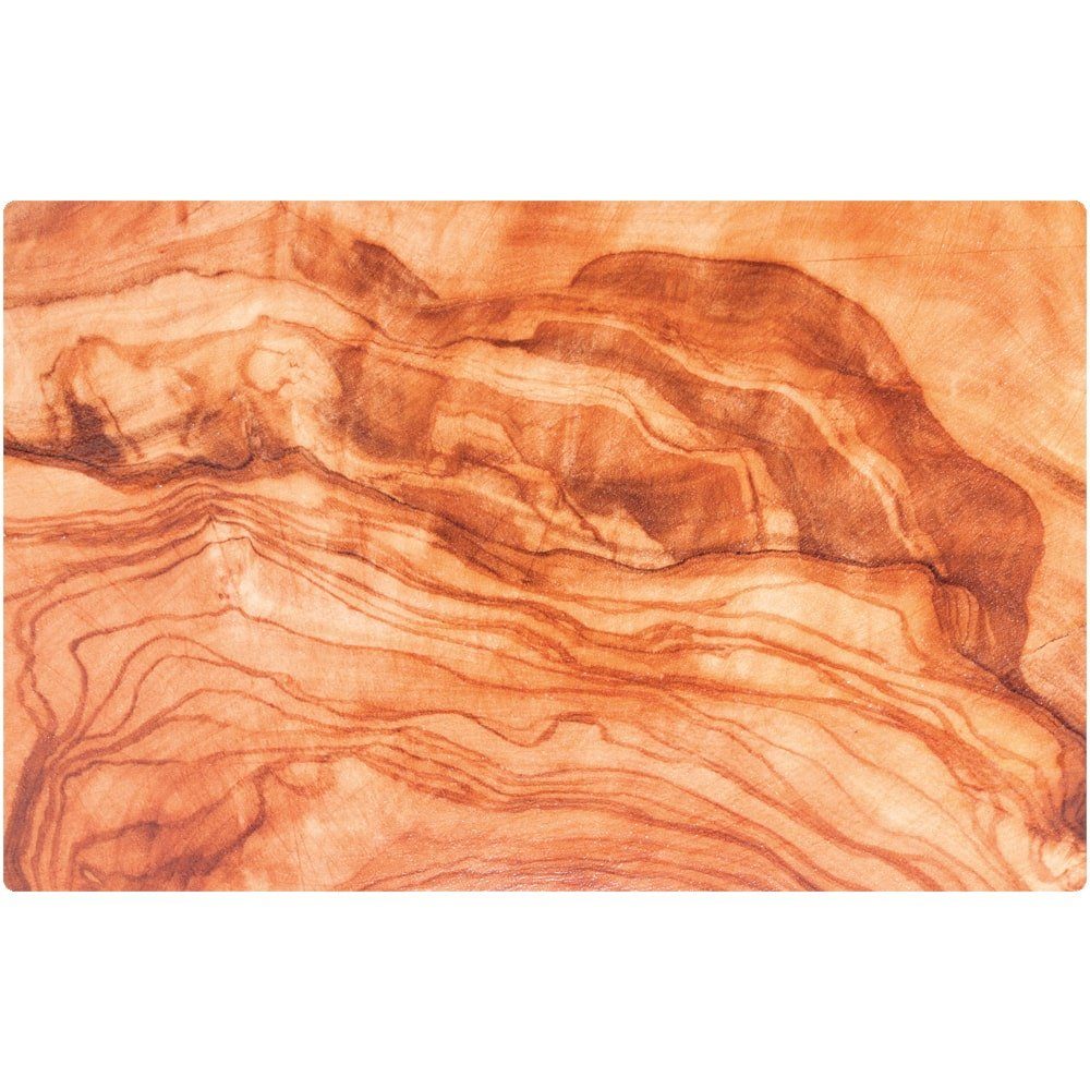 matches21 HOME & HOBBY Platzset Abwaschbares Tischset mediterran Olive Holz-Optik, (1-St), Platzsets als Tisch-Untersetzer und Tisch-Deko für Esstisch Teller