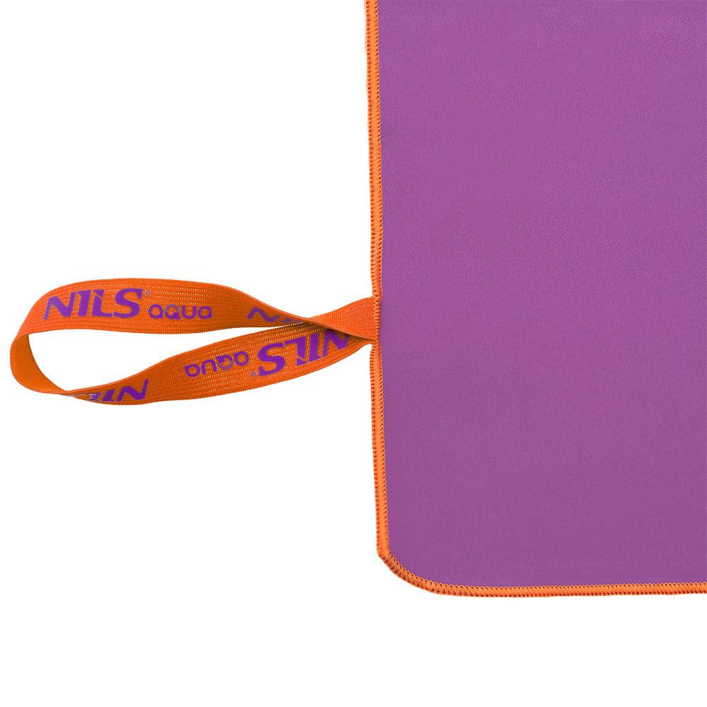 NILS AQUA Sporthandtuch Mikrofaserhandtuch 180x100 cm, Mikrofaser (Spar-Set, 1-St), Mit nur 396 g leicht zu transportieren, klein faltbar