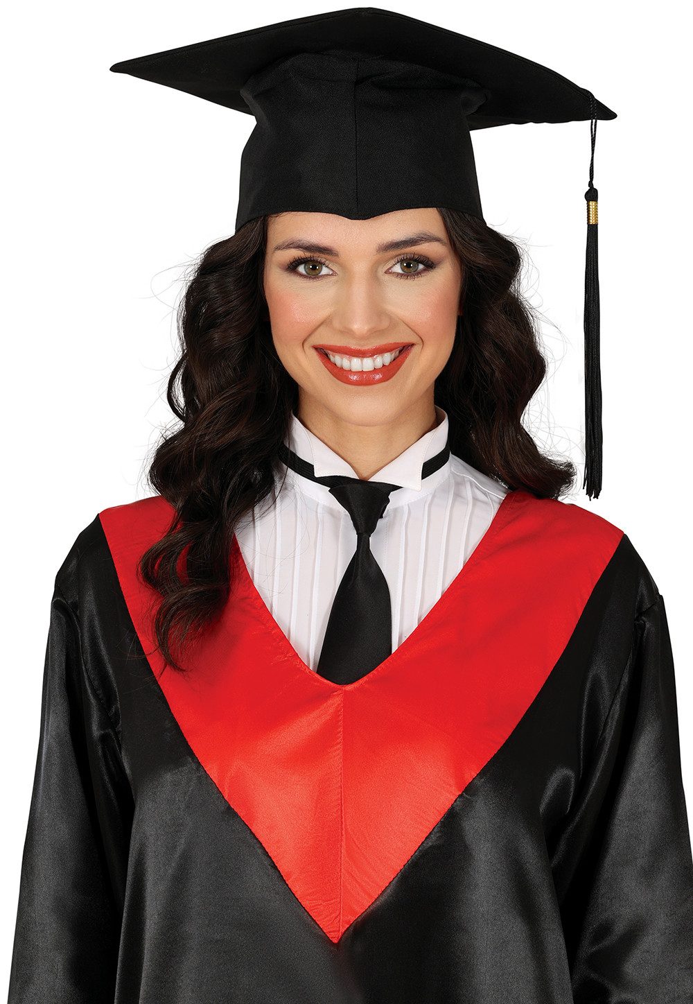 Fiestas Guirca Kostüm, Absolvent Doktorhut Feierliche Kopfbedeckung Akademi günstig online kaufen