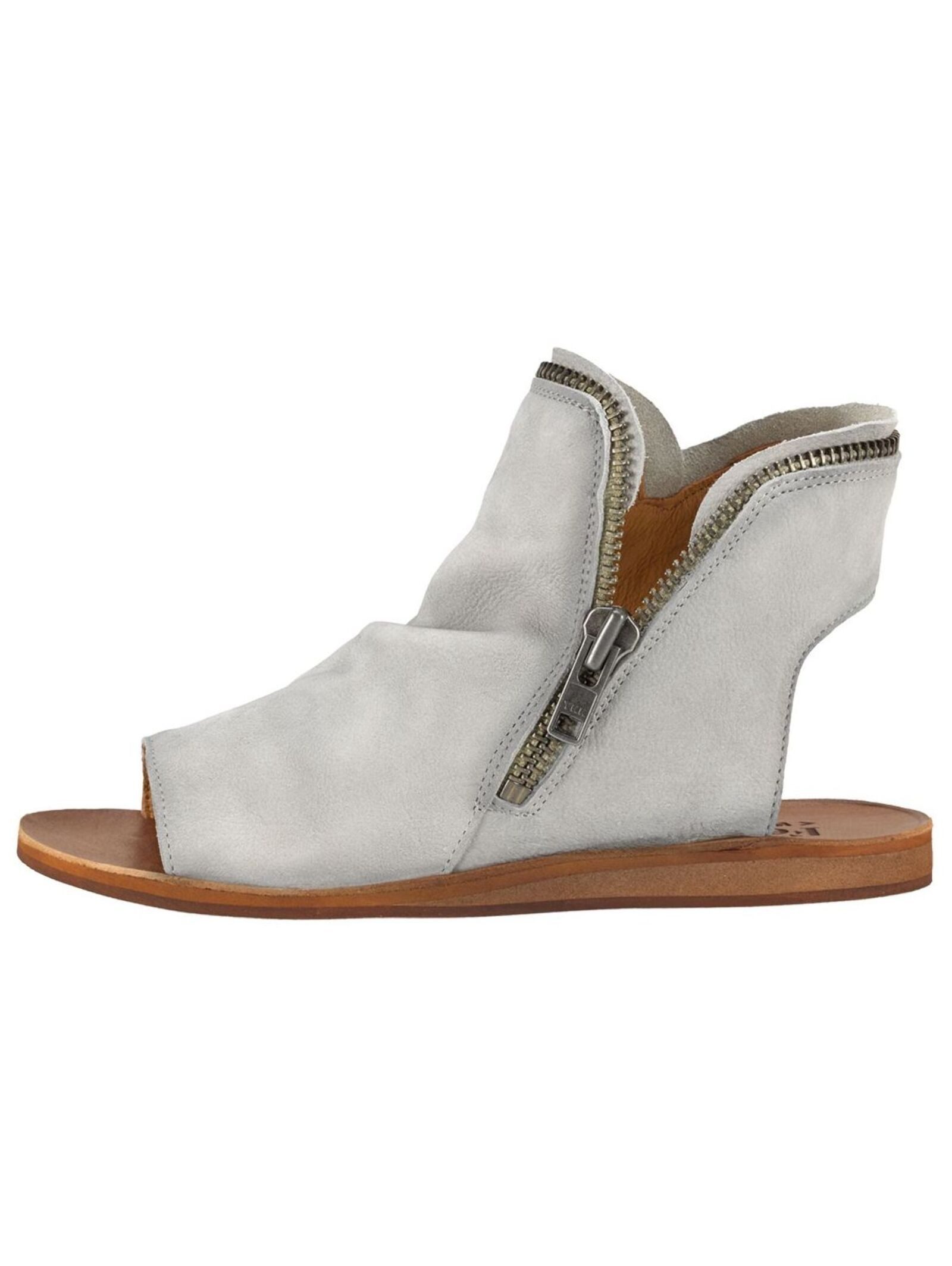 Felmini Wide Fit Sandalen Leder Schaftsandalette