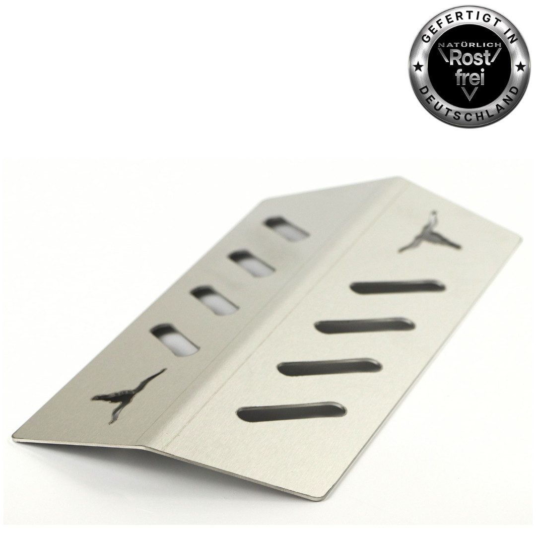 Kette´s Grillzubehör Grillerweiterung Hitzereflektor passt für Napoleon Gasgrills für mehr Power im Grill, Rostfrei