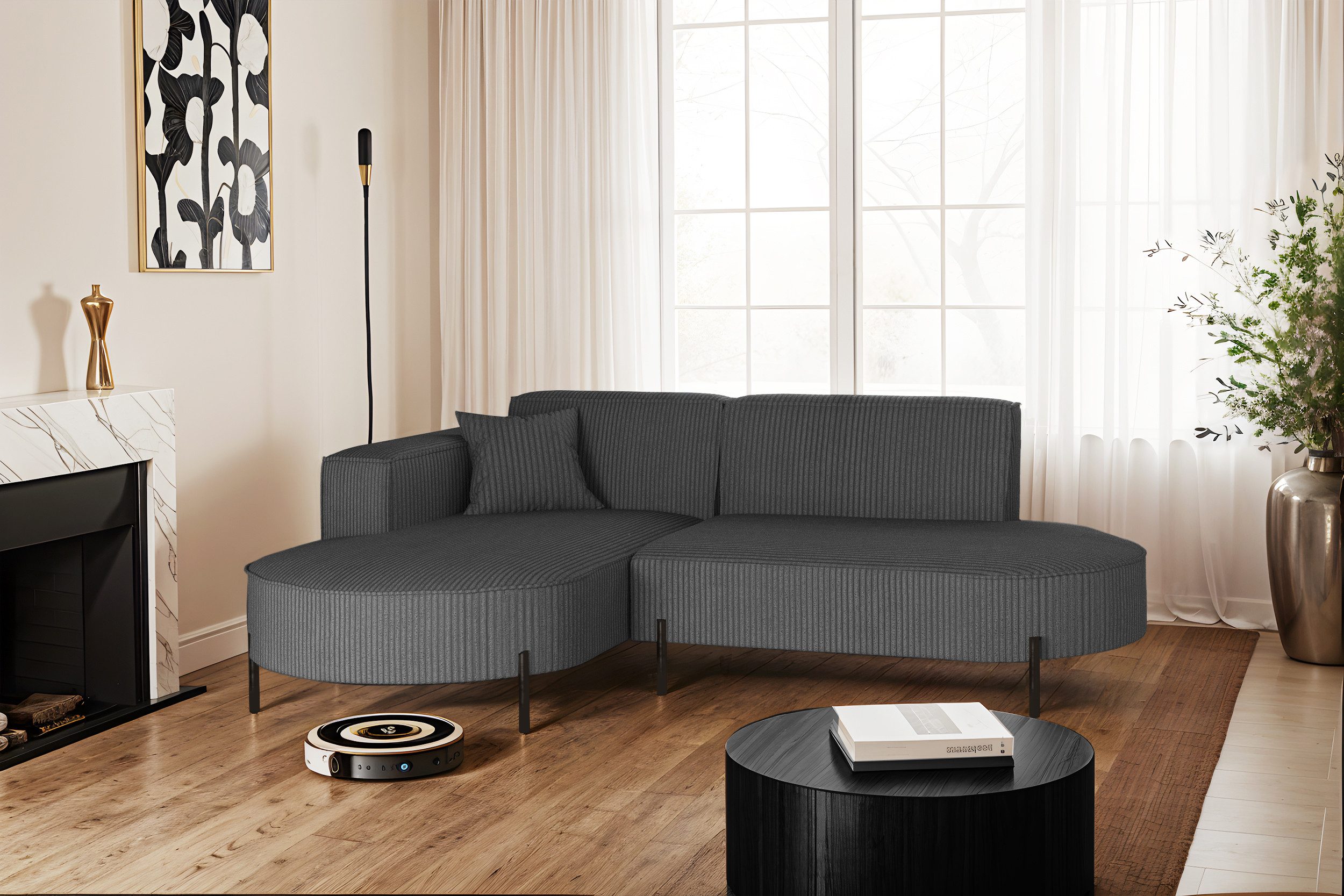 Kaiser Möbel Ecksofa Sofa L-Form Designer günstig online kaufen