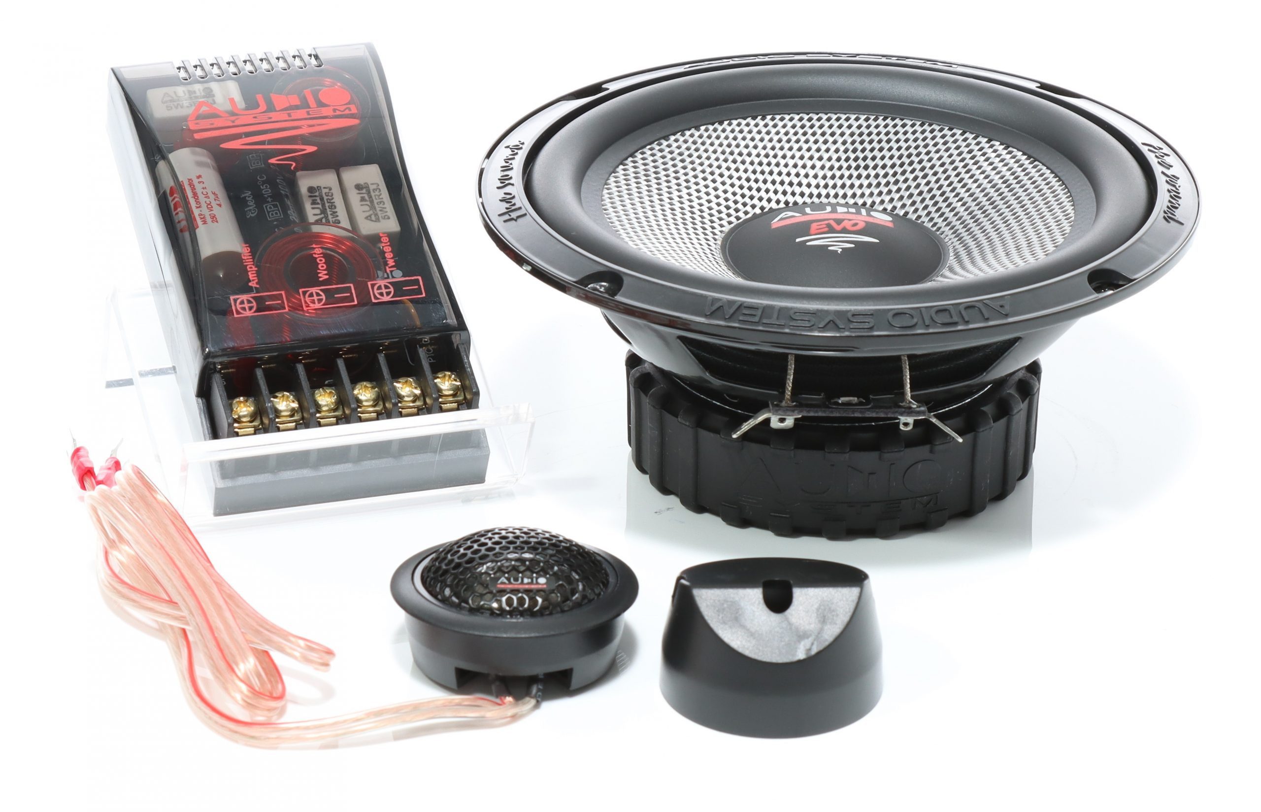 Audio System Audio System R 165 EVO2 2-Wege Kompo Lautsprechersystem 16,5 cm Auto-Lautsprecher